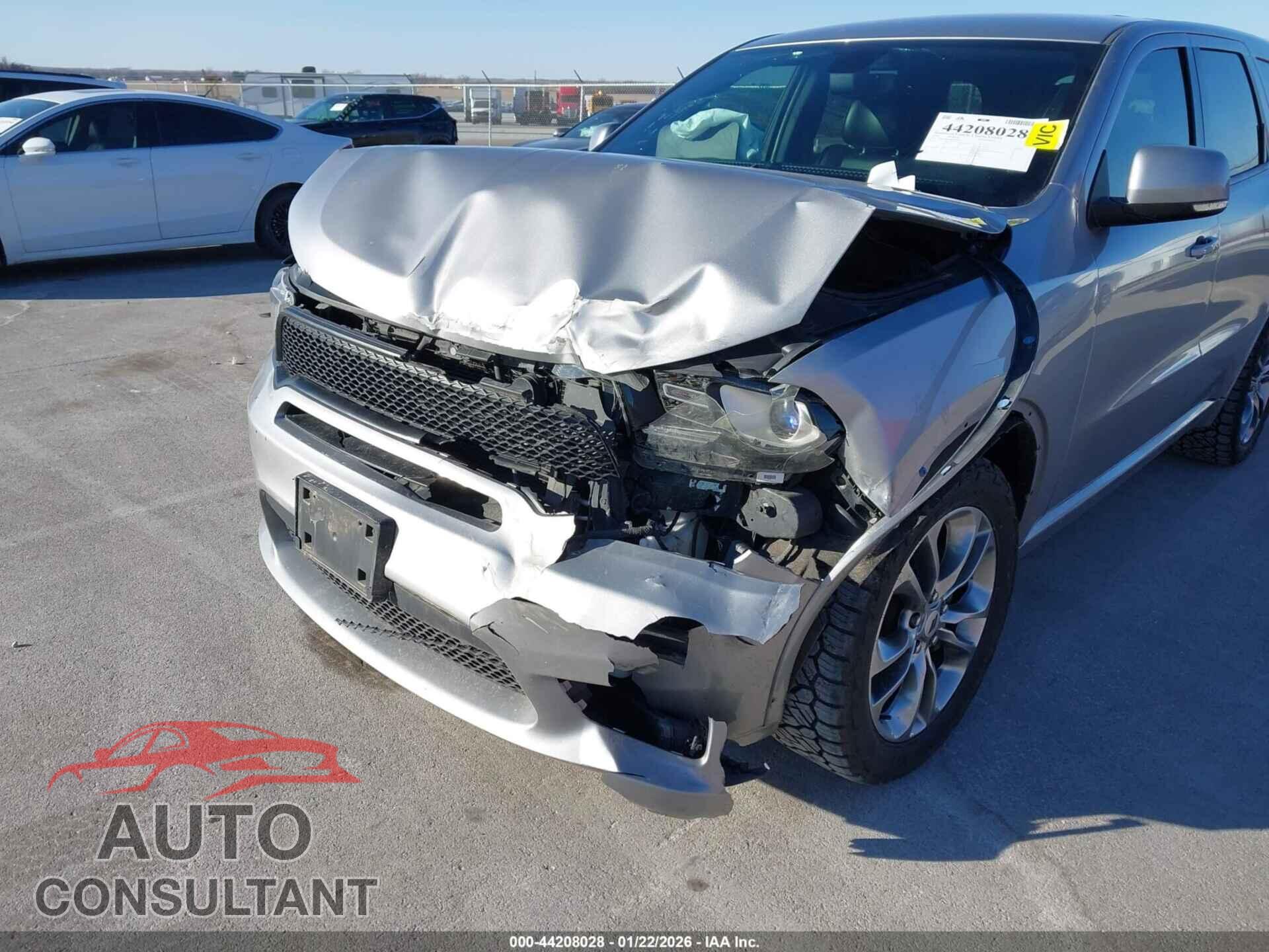 DODGE DURANGO 2019 - 1C4RDHDG9KC650433
