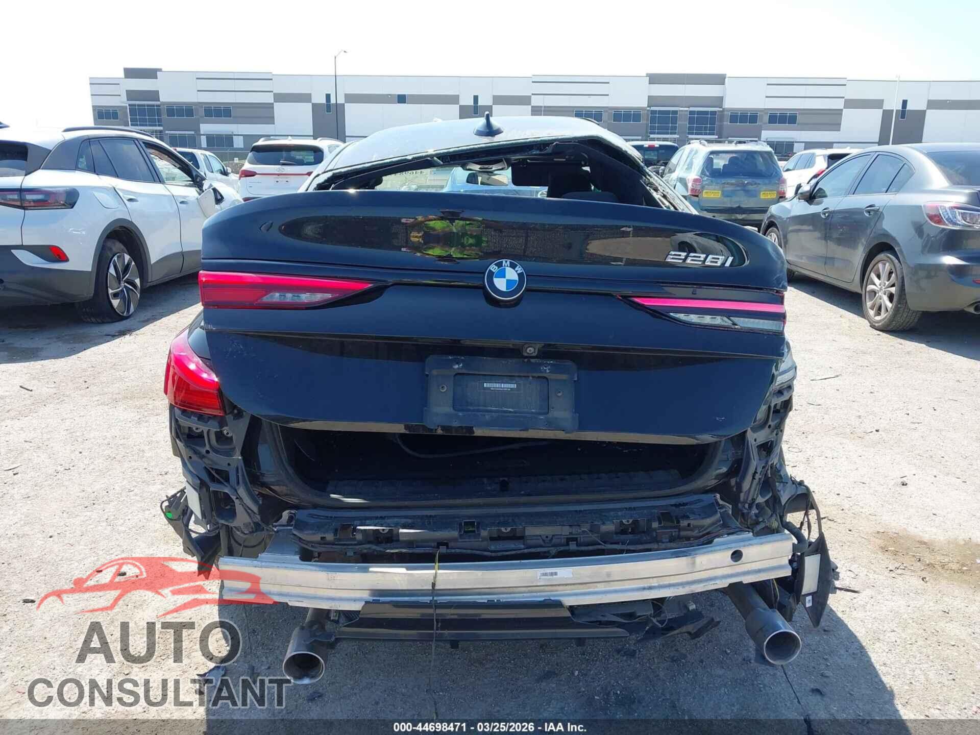 BMW 228I GRAN COUPE 2021 - WBA53AK00M7H69160