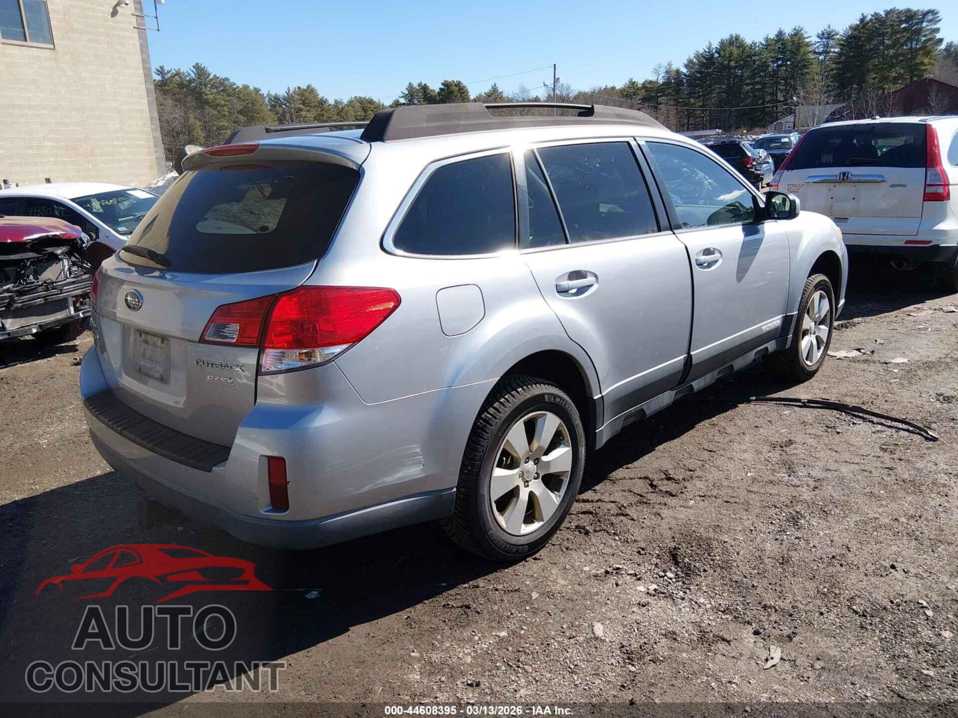 SUBARU OUTBACK 2012 - 4S4BRBCC9C3203581