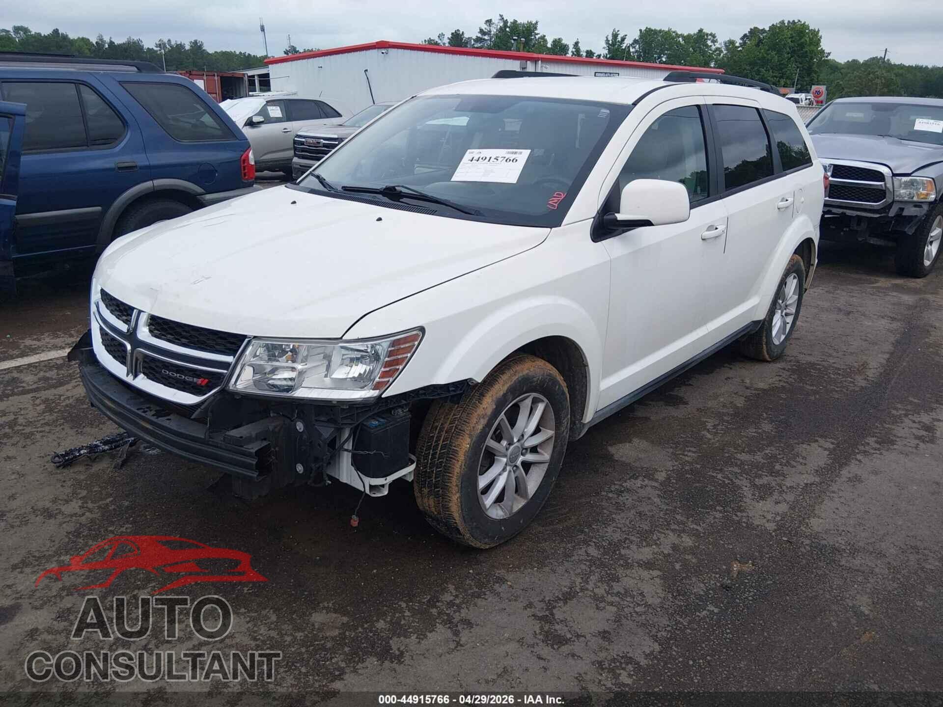 DODGE JOURNEY 2013 - 3C4PDDBG2DT615212