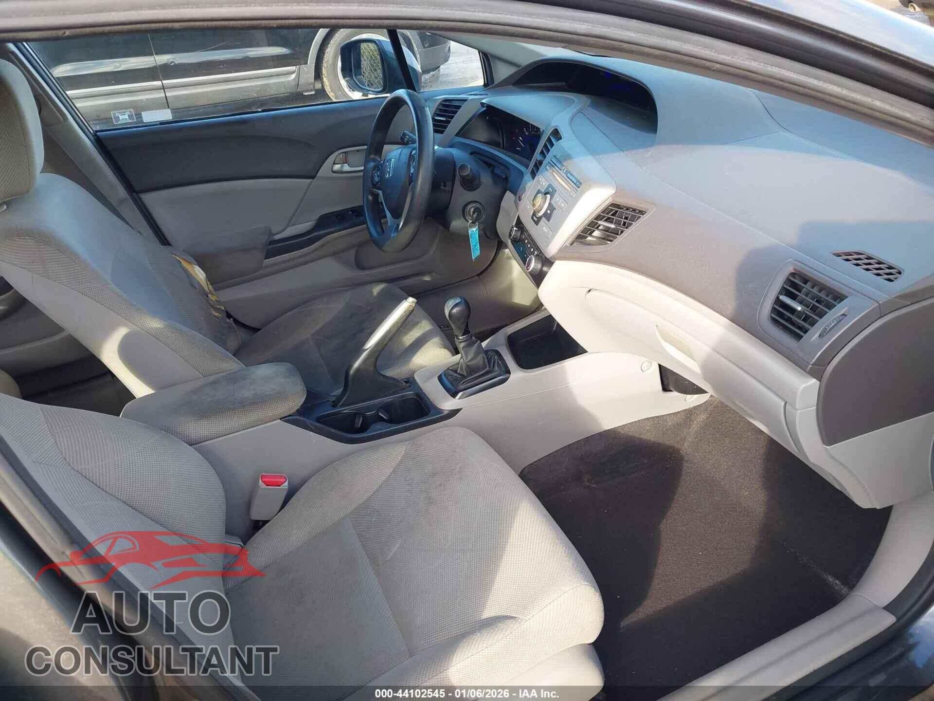 HONDA CIVIC 2012 - 19XFB2E55CE015531