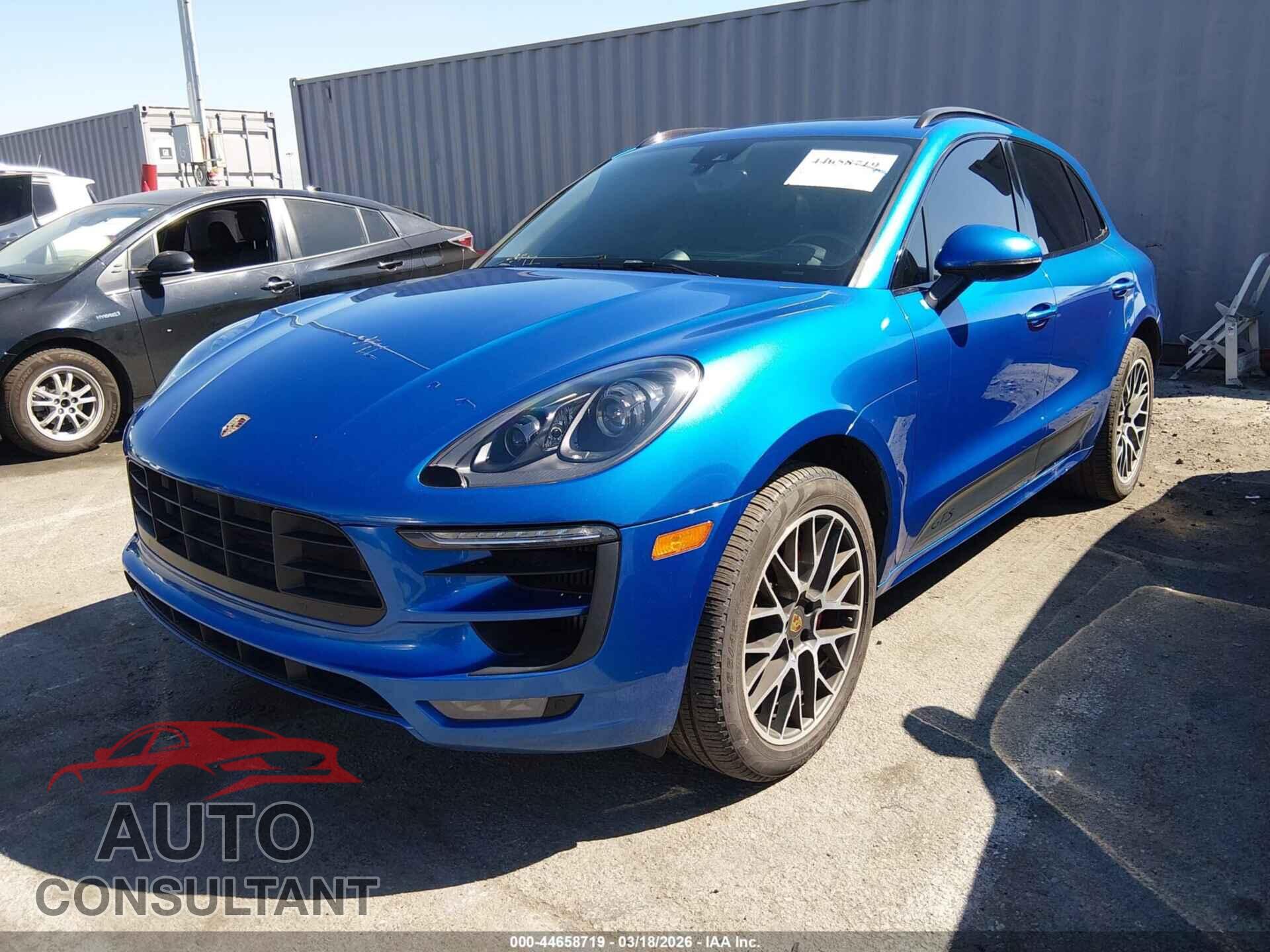 PORSCHE MACAN 2017 - WP1AG2A55HLB53617