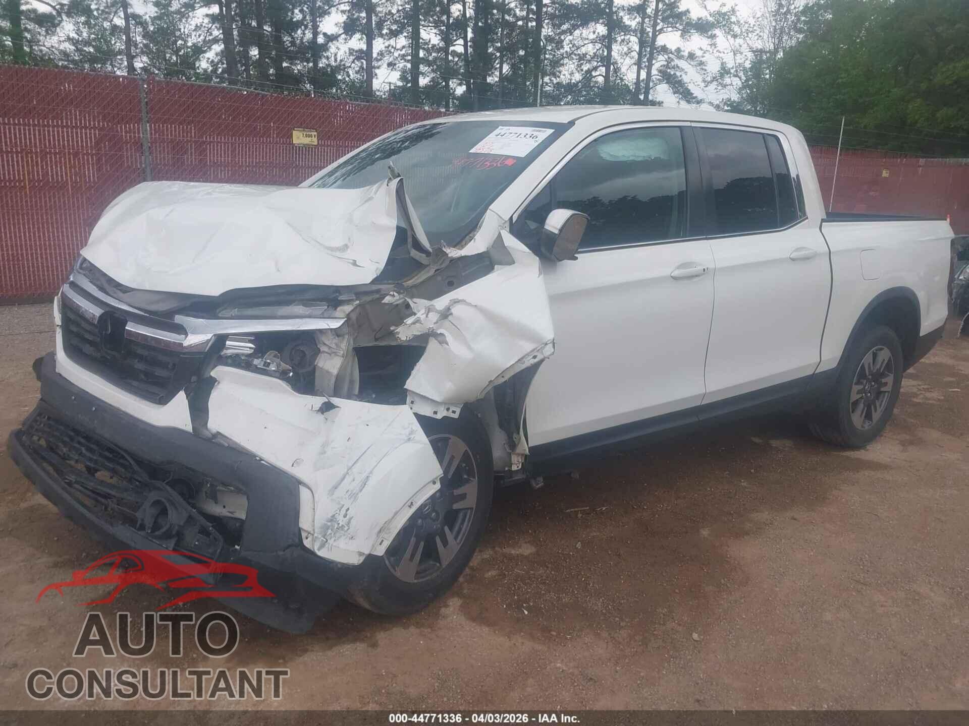 HONDA RIDGELINE 2017 - 5FPYK3F51HB020764