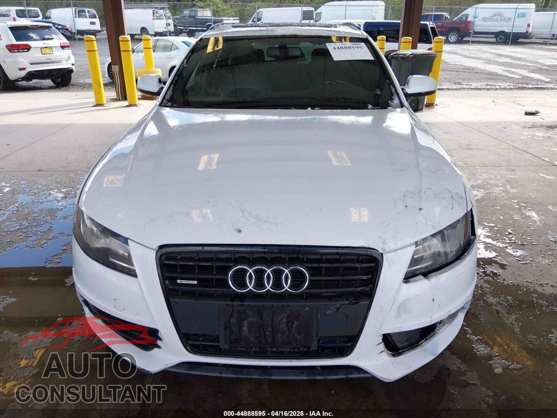 AUDI A4 2012 - WAU4FAFL0CA113367