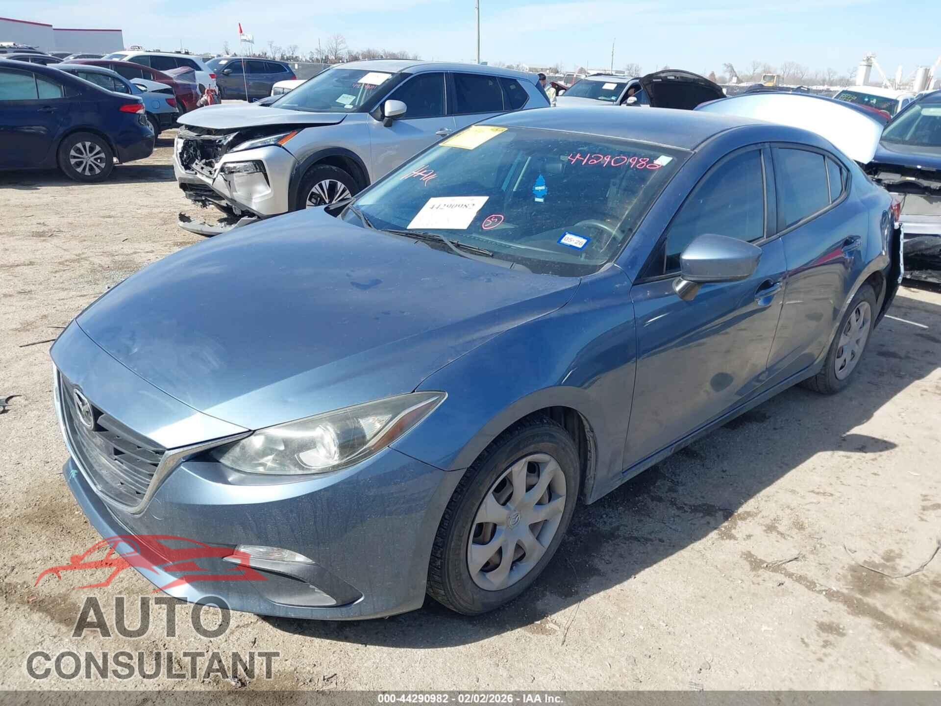 MAZDA MAZDA3 2014 - JM1BM1U77E1154331