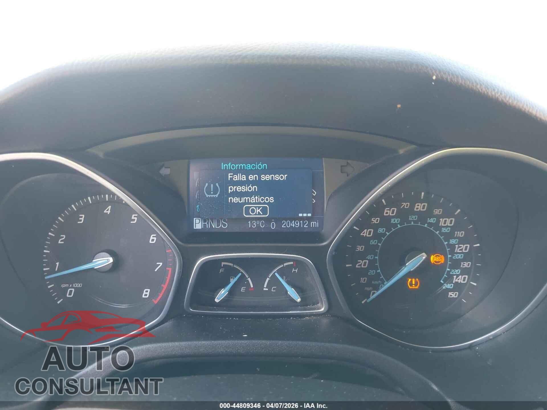 FORD FOCUS 2012 - 1FAHP3F28CL213490