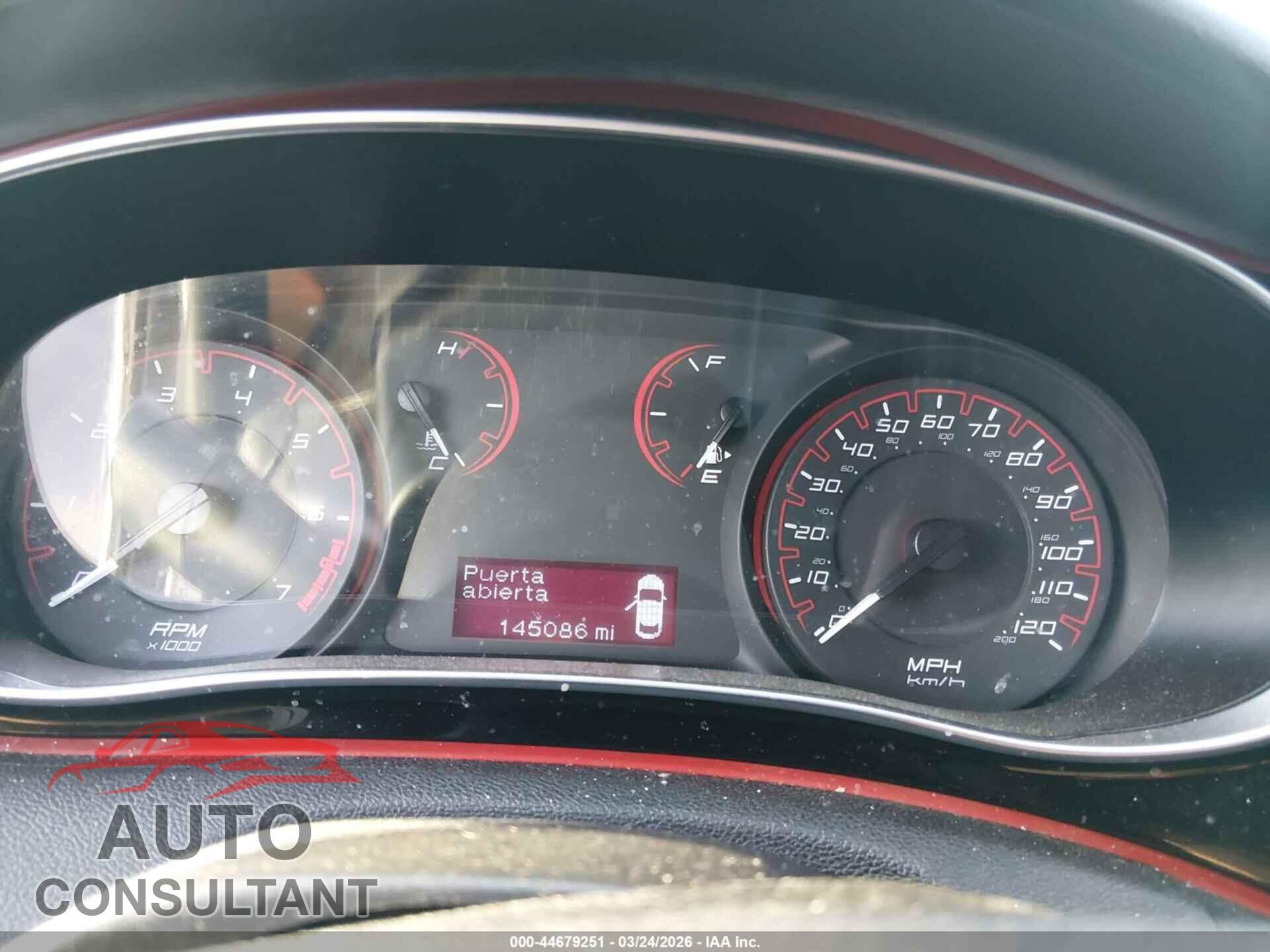 DODGE DART 2016 - 1C3CDFBB8GD766259