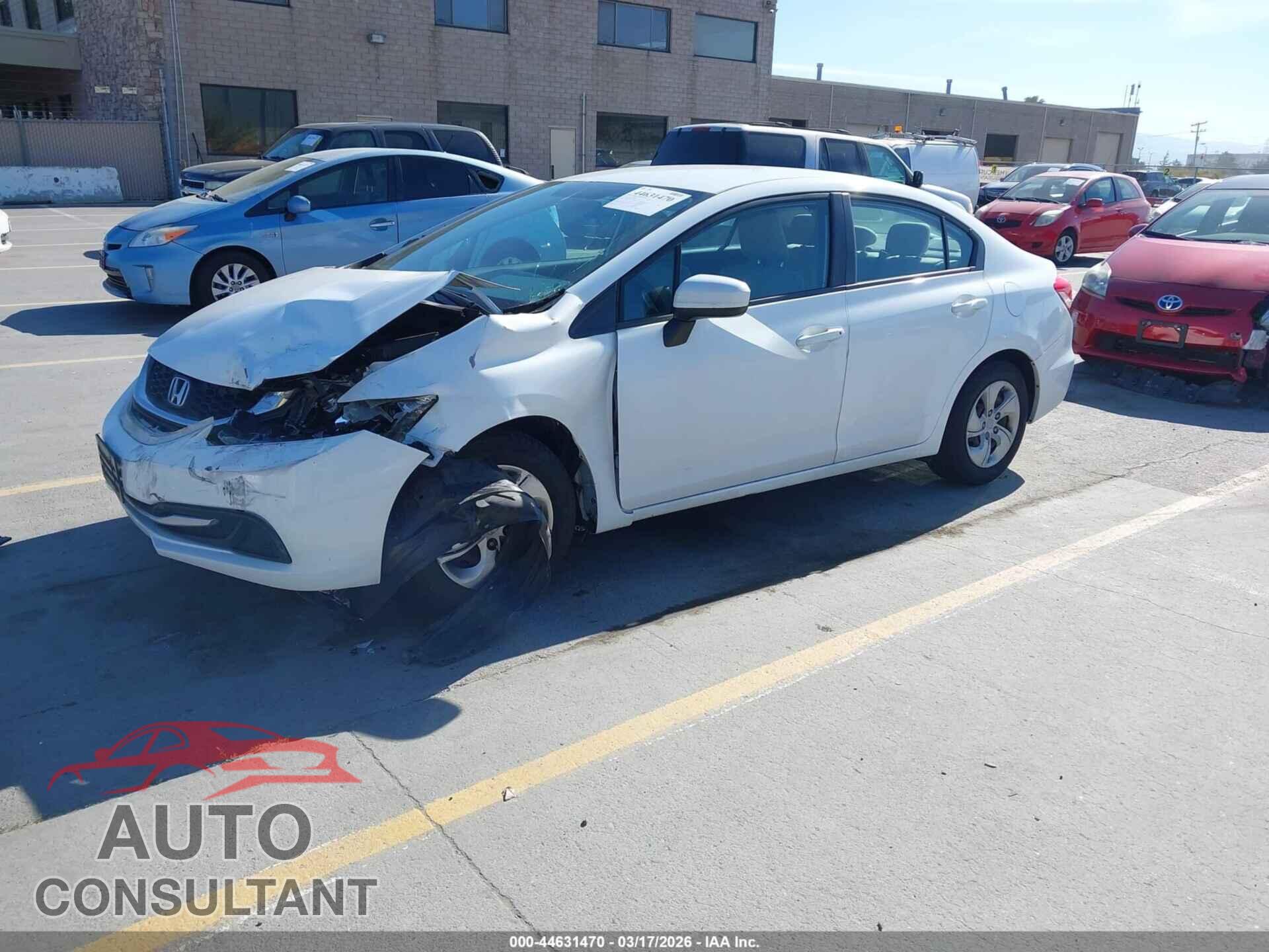HONDA CIVIC 2014 - 19XFB2F55EE212037