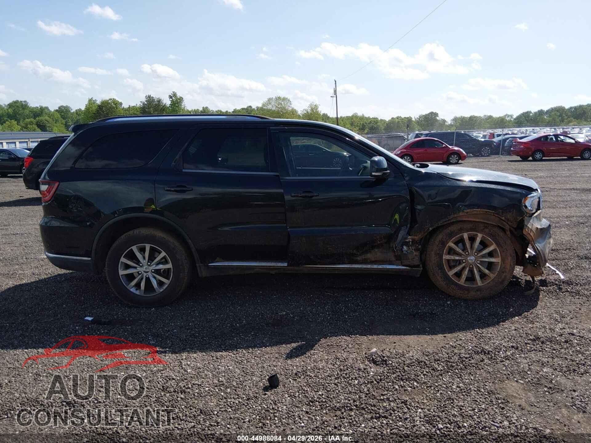 DODGE DURANGO 2016 - 1C4RDHDG0GC340582