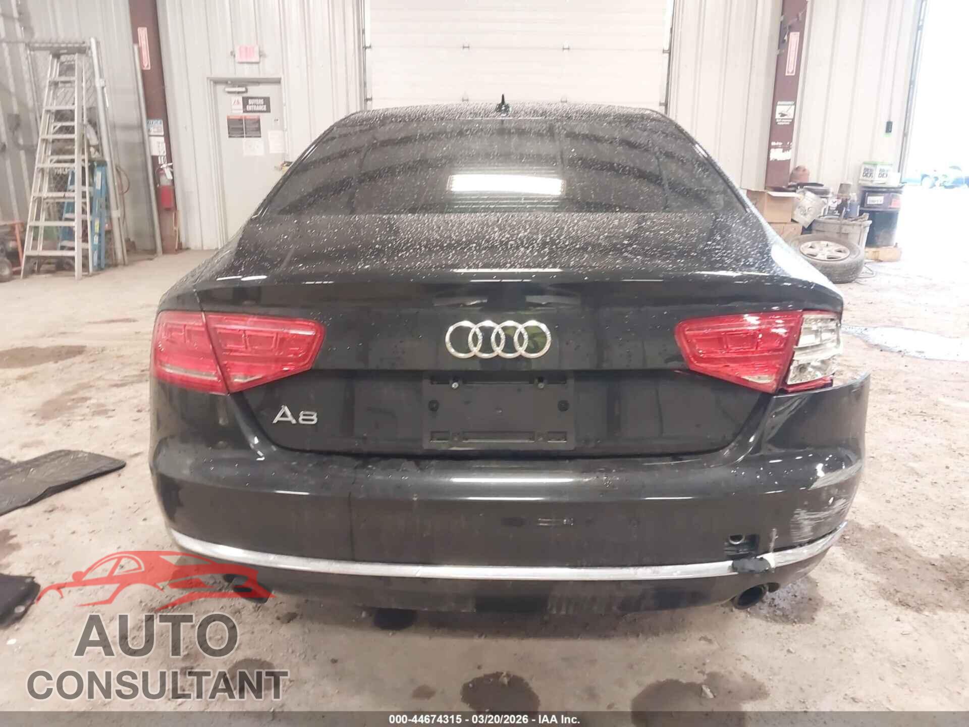 AUDI A8 2013 - WAUAGAFD2DN013399