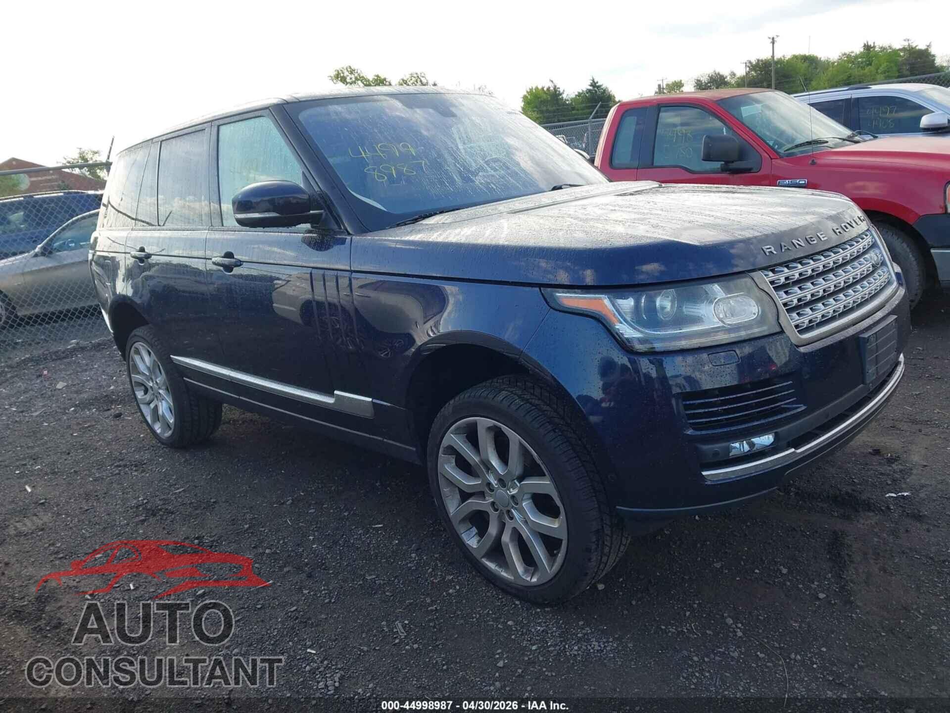 LAND ROVER RANGE ROVER 2016 - SALGS2VF6GA270770