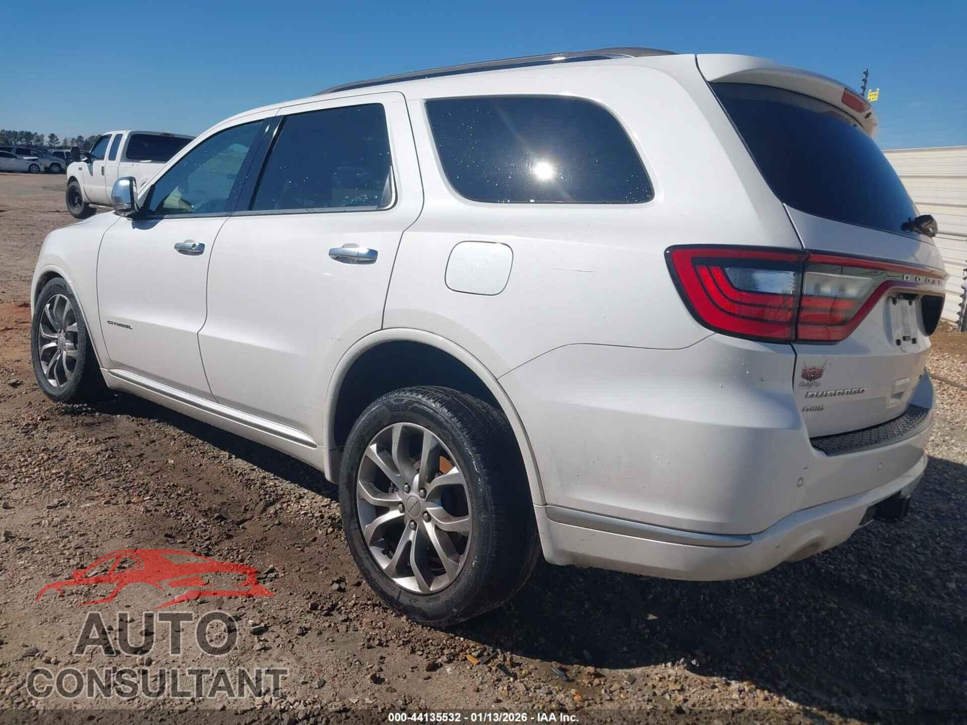 DODGE DURANGO 2017 - 1C4SDJET6HC775516