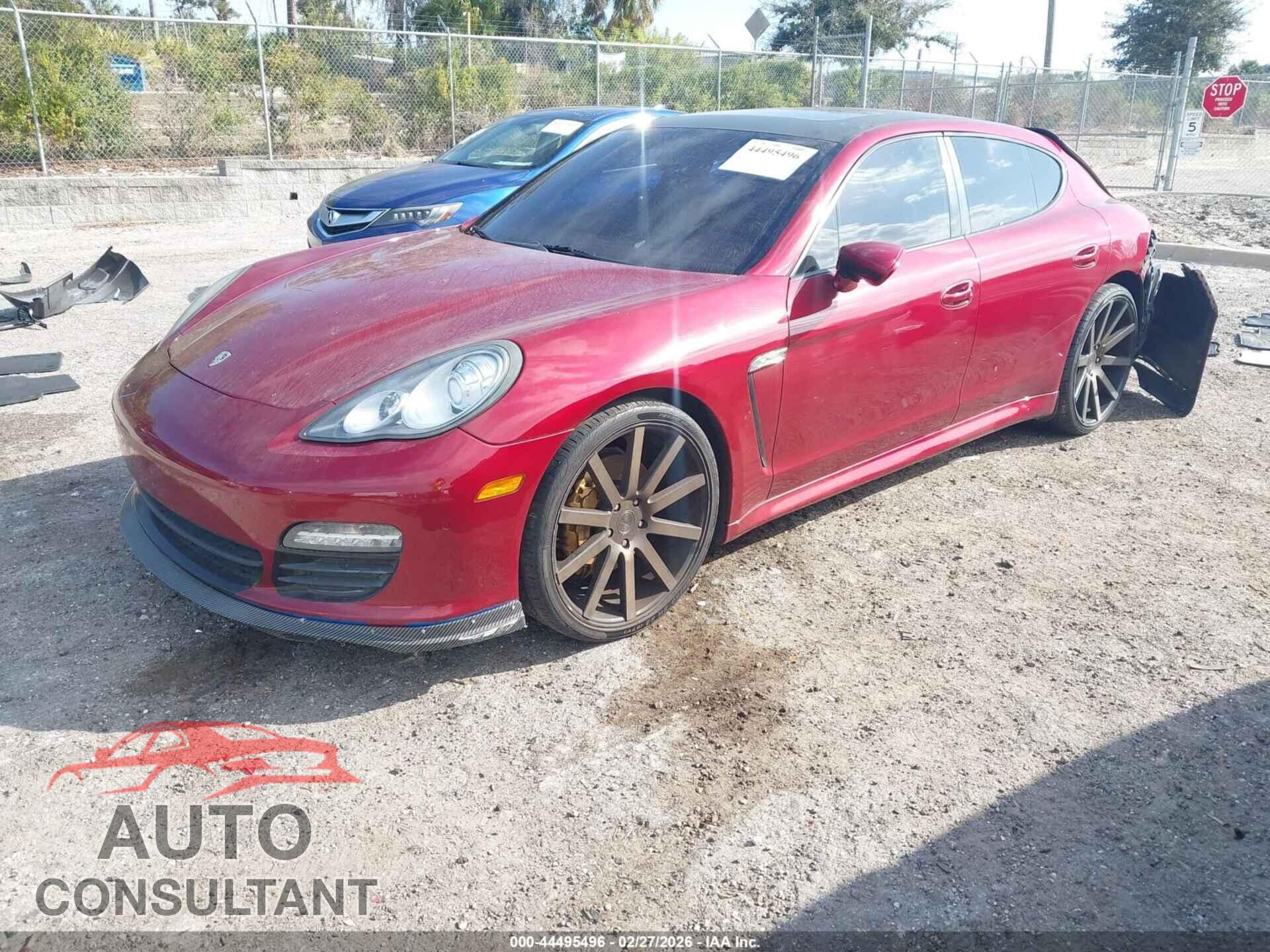 PORSCHE PANAMERA 2011 - WP0AA2A70BL018749