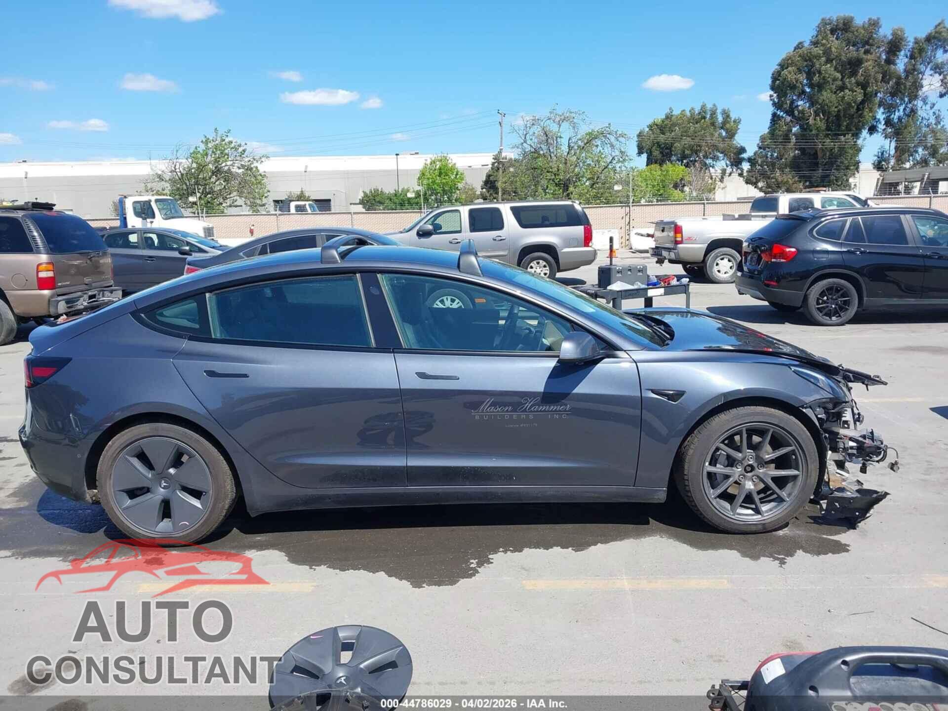 TESLA MODEL 3 2022 - 5YJ3E1EB2NF360491