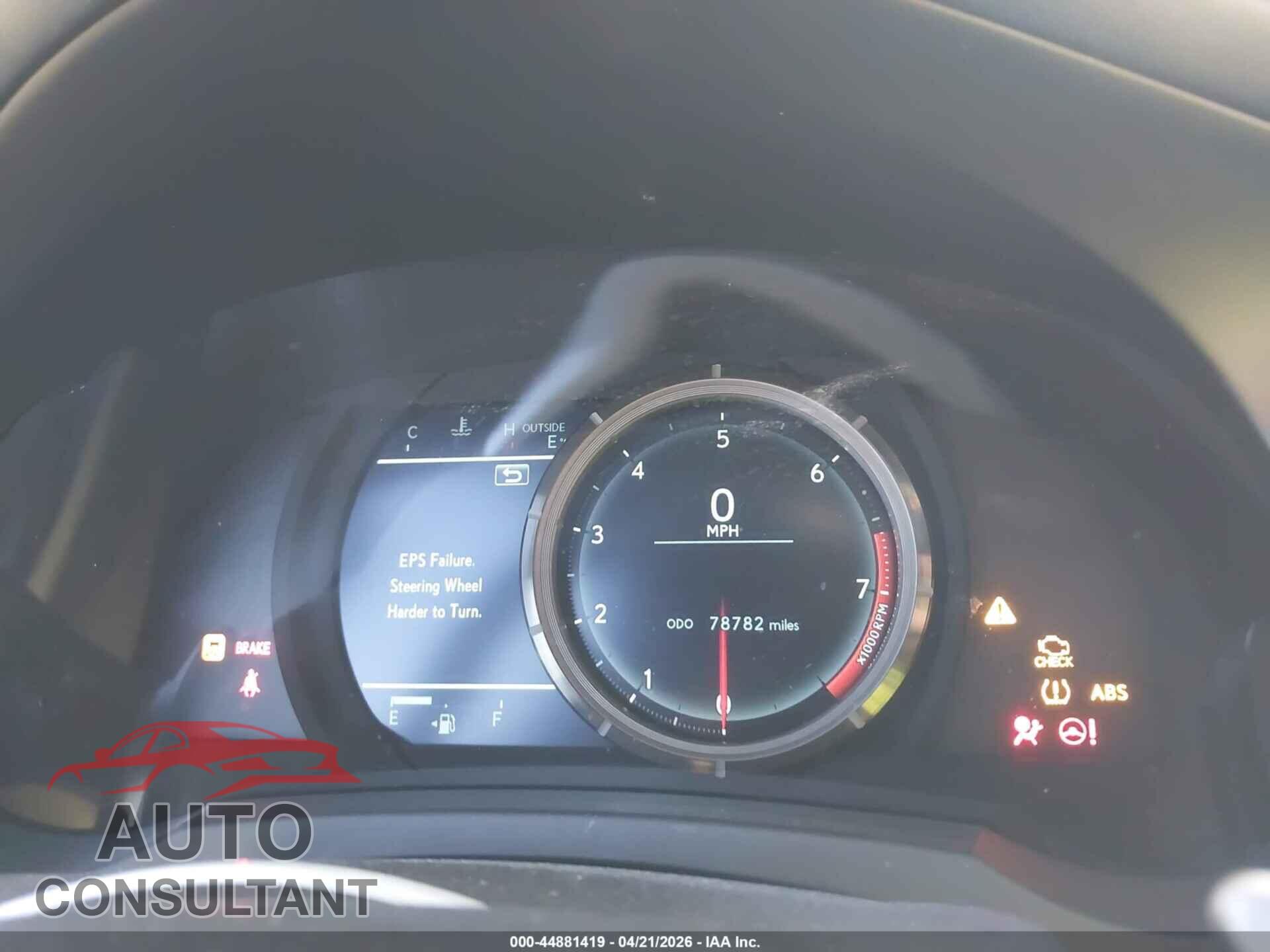 LEXUS IS 250 2015 - JTHCF1D22F5028048