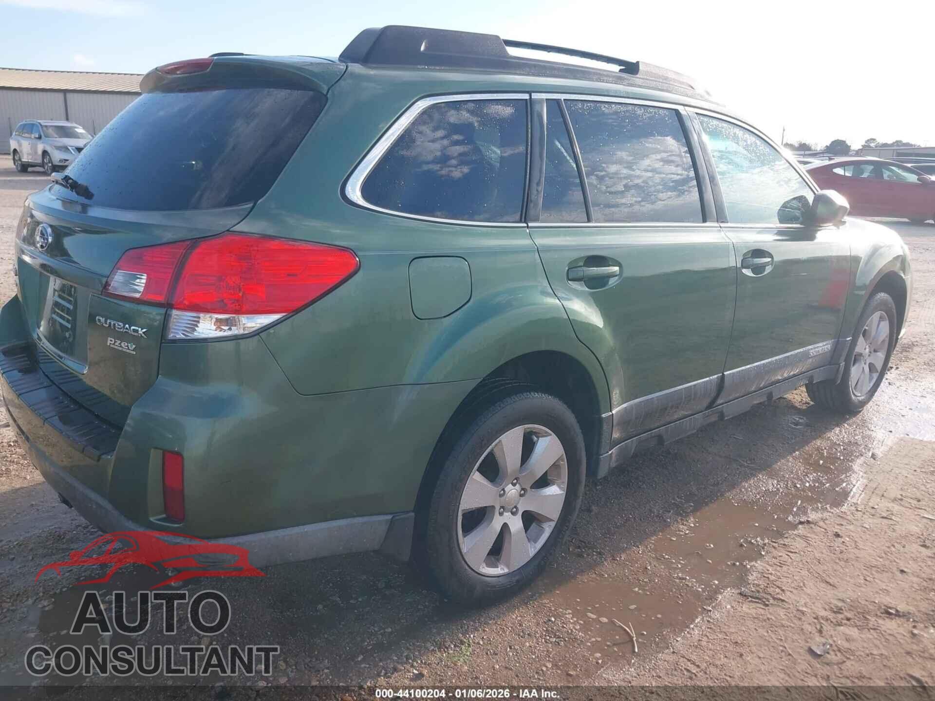 SUBARU OUTBACK 2011 - 4S4BRBCC3B3343494