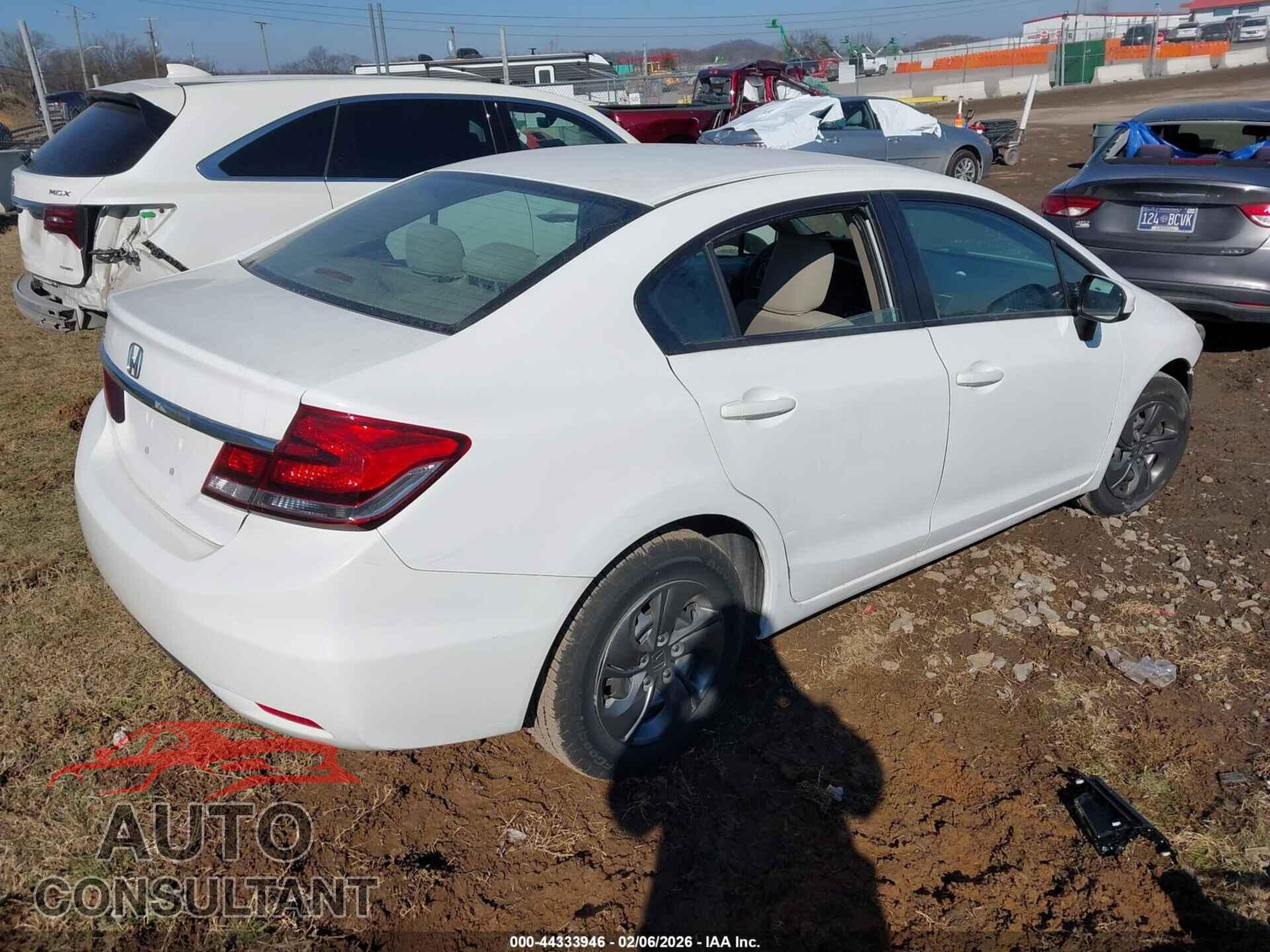HONDA CIVIC 2014 - 19XFB2F51EE254835