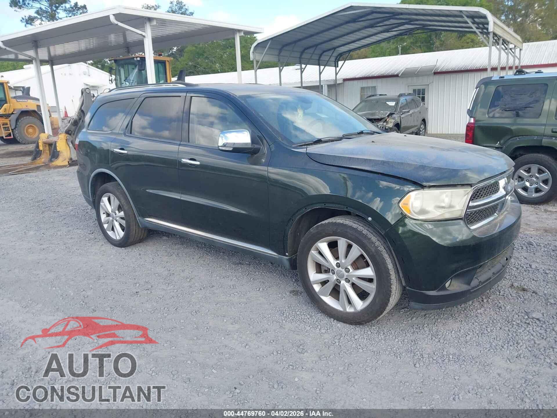 DODGE DURANGO 2011 - 1D4SD4GT2BC593174