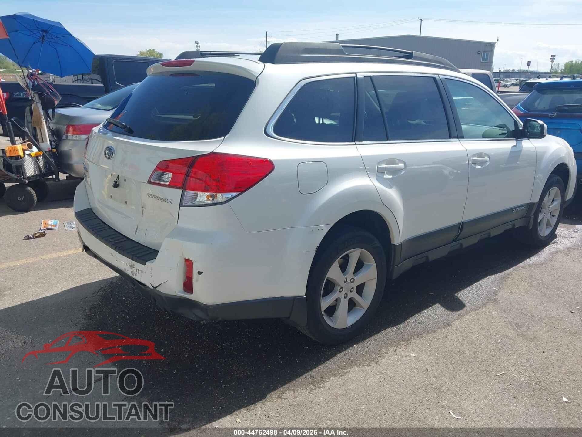 SUBARU OUTBACK 2013 - 4S4BRCCC8D3247840