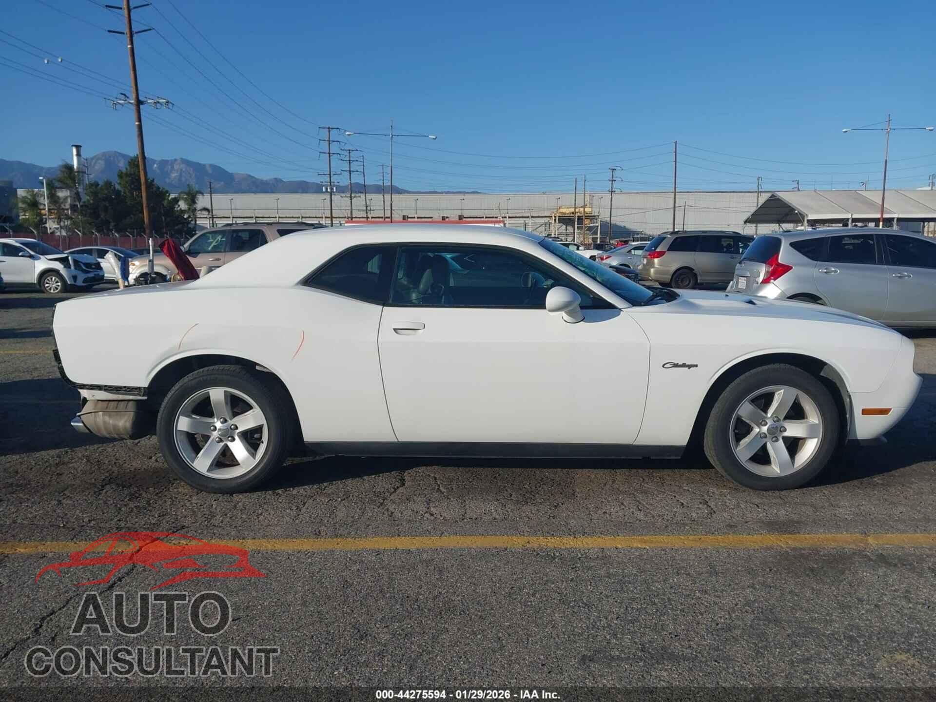 DODGE CHALLENGER 2012 - 2C3CDYAG2CH174166