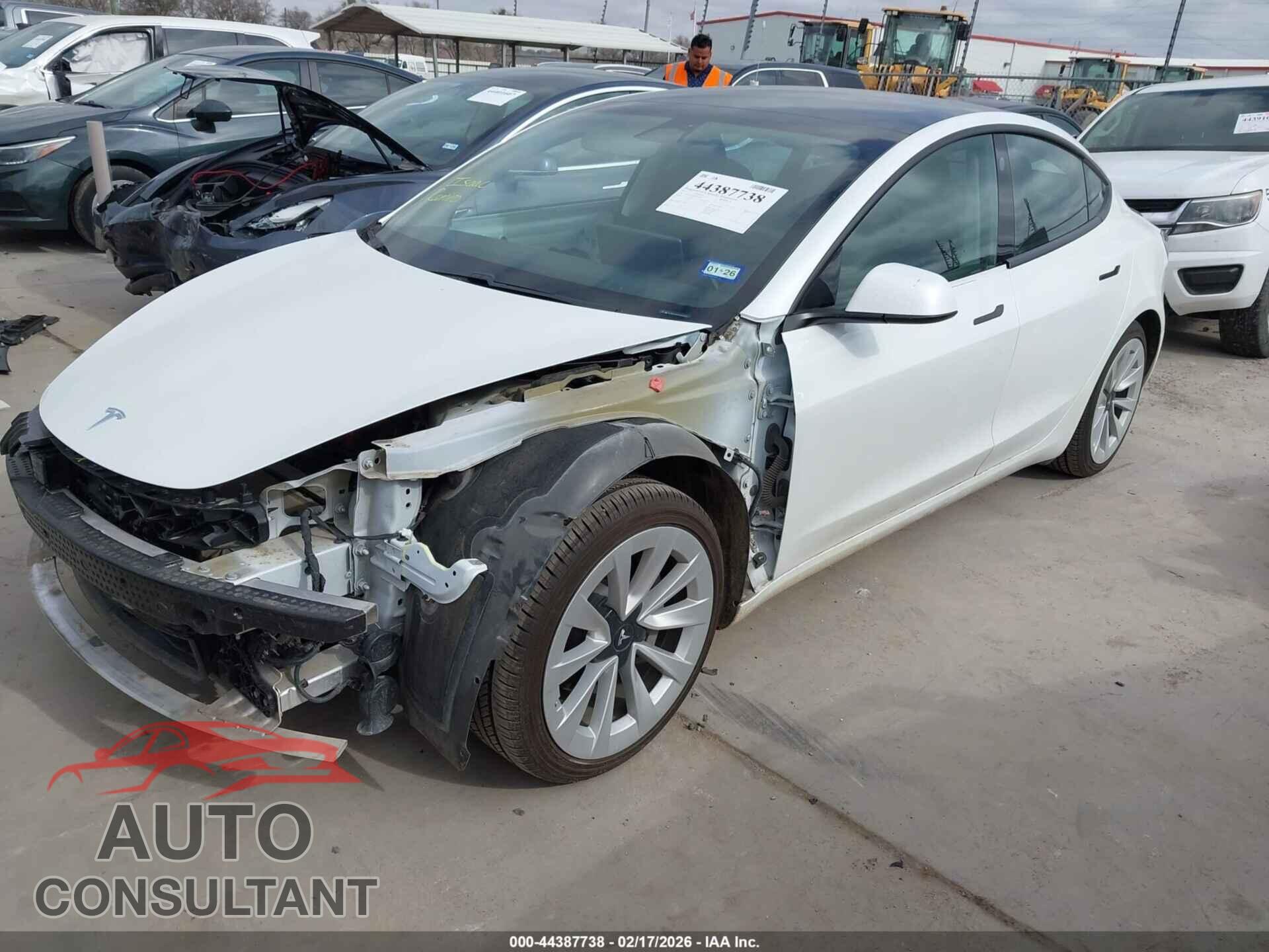 TESLA MODEL 3 2021 - 5YJ3E1EA4MF870296