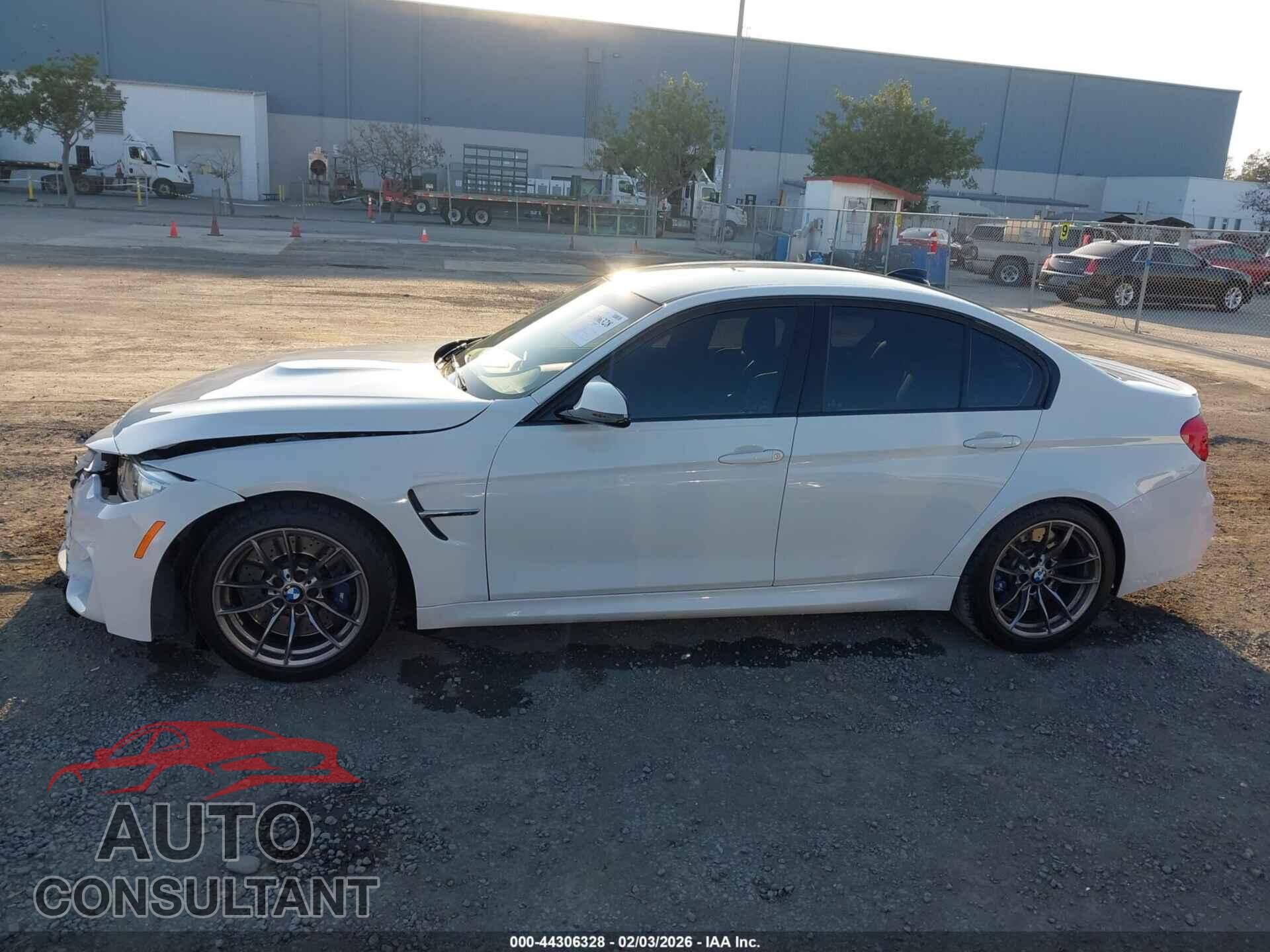 BMW M3 2017 - WBS8M9C50H5G83637