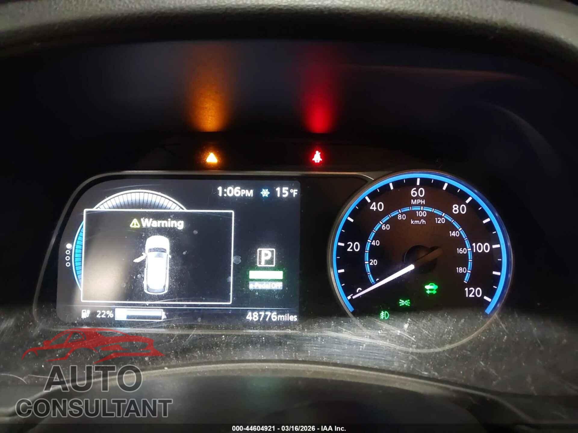 NISSAN LEAF 2021 - 1N4BZ1CV3MC553473