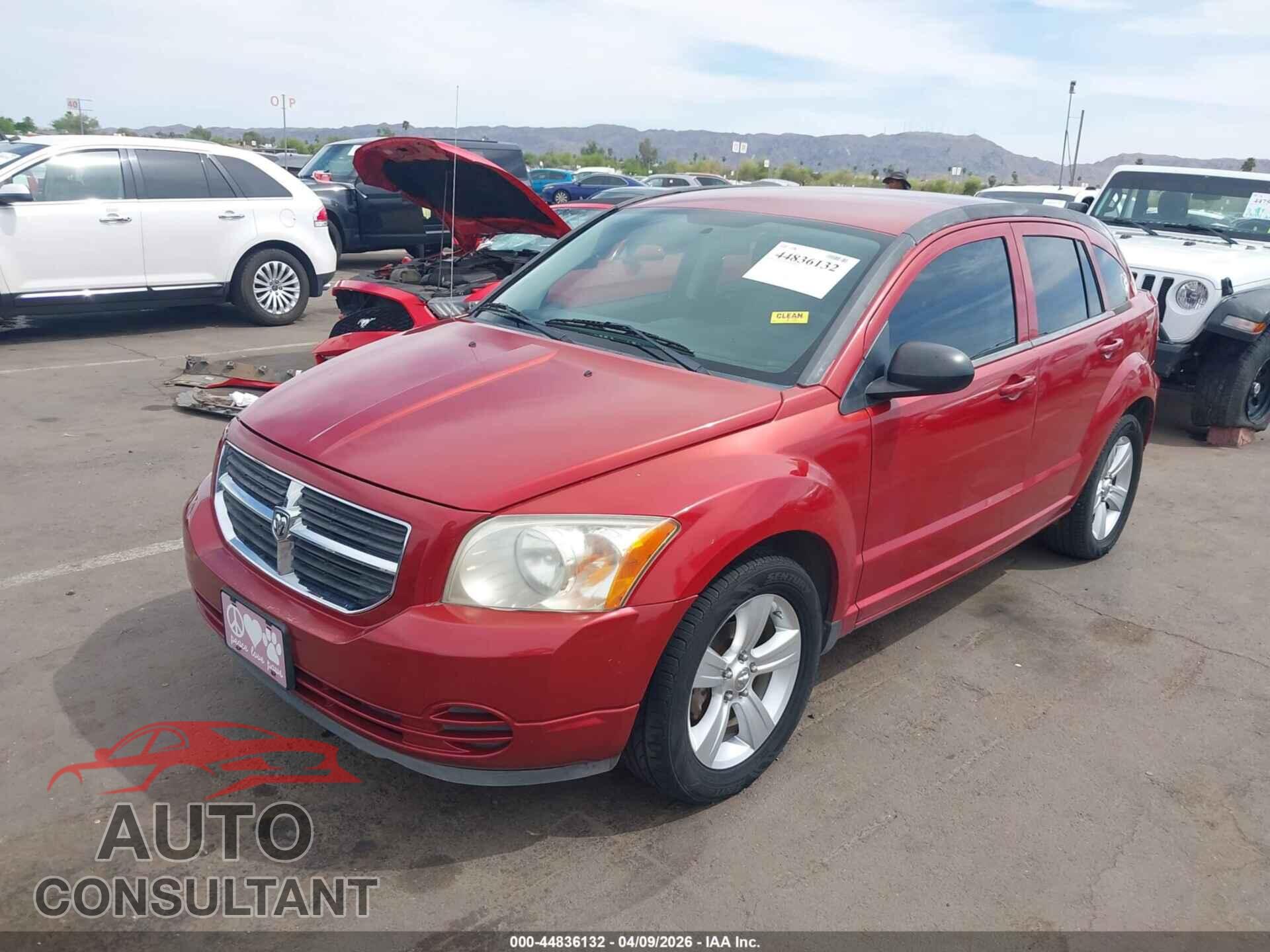 DODGE CALIBER 2010 - 1B3CB4HAXAD607370
