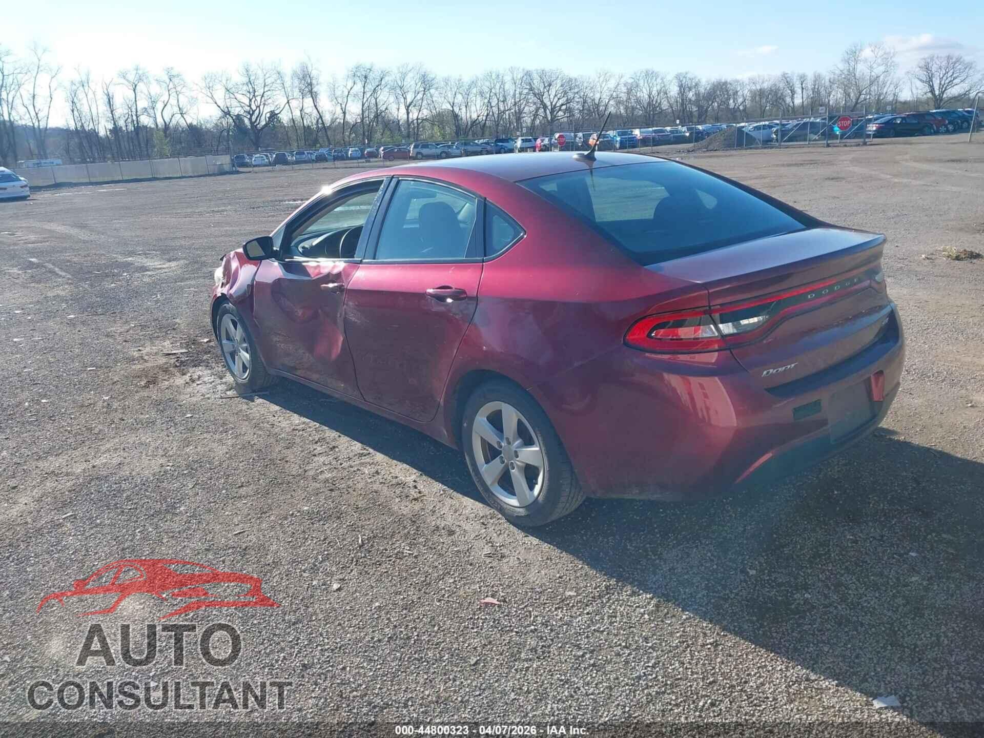 DODGE DART 2015 - 1C3CDFBB2FD374389