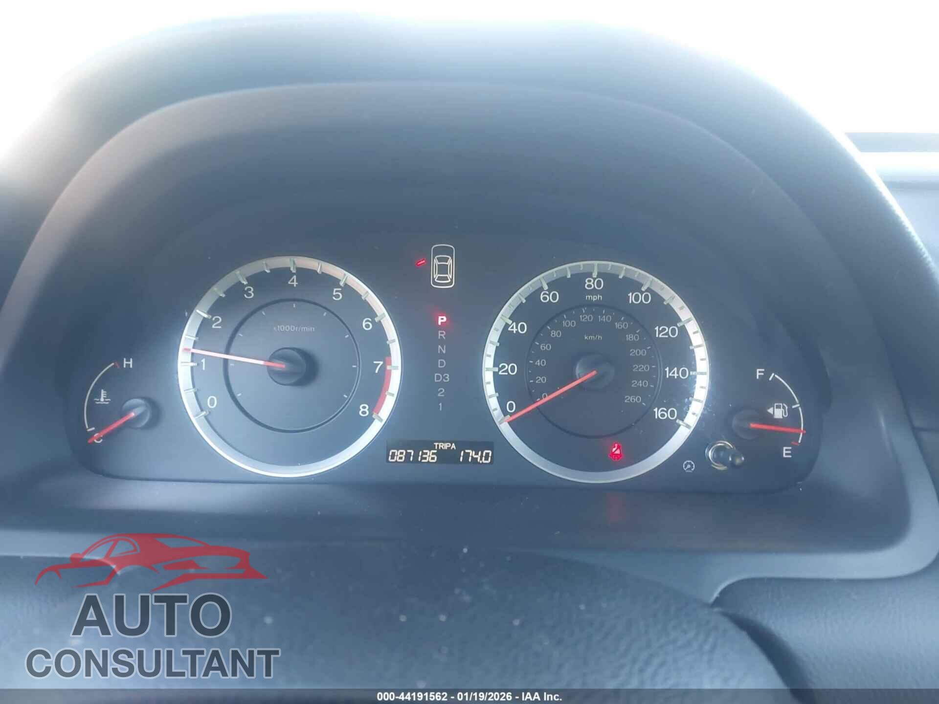 HONDA ACCORD 2012 - 1HGCP3F86CA012001