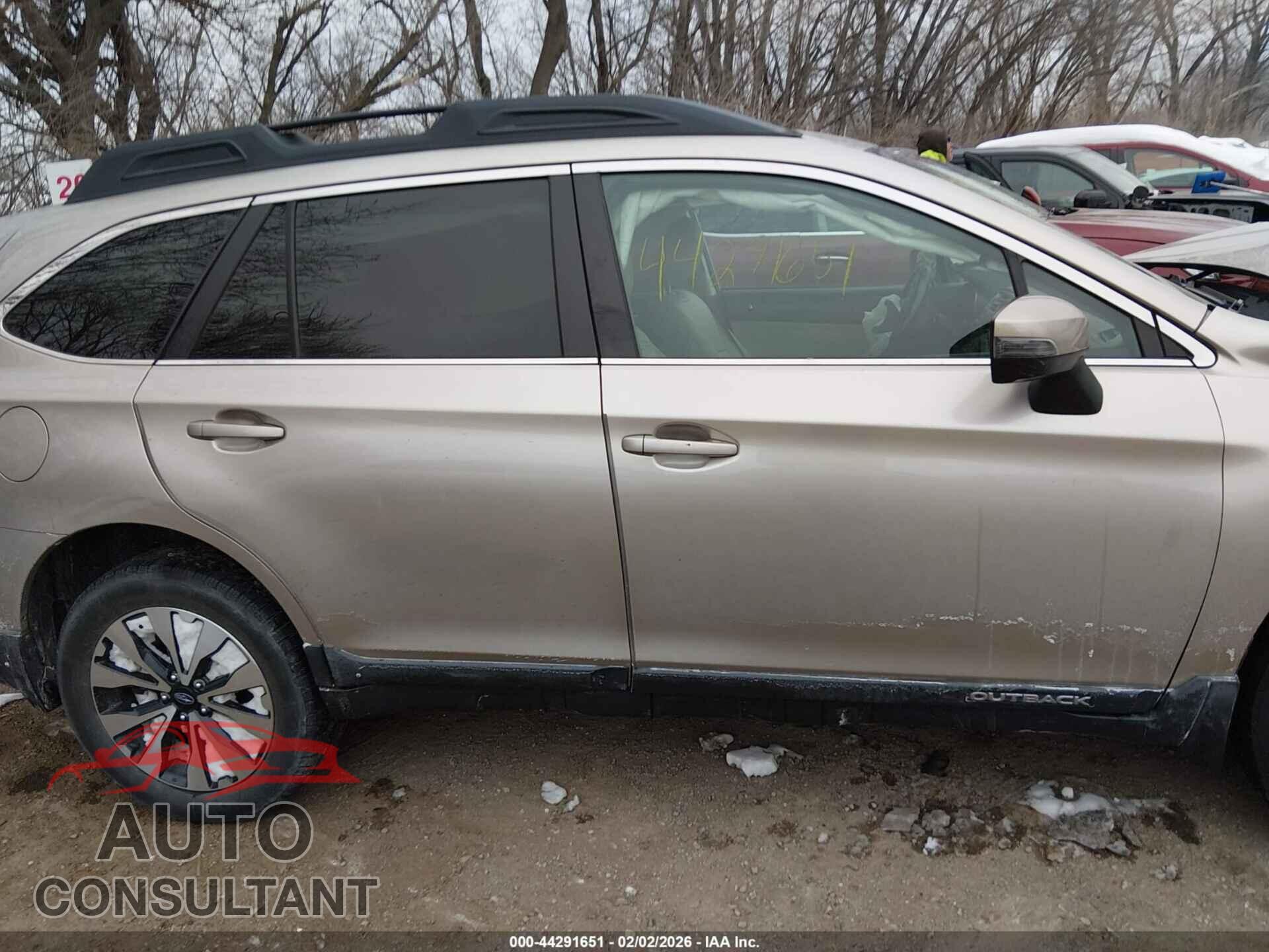 SUBARU OUTBACK 2015 - 4S4BSBLC8F3225080