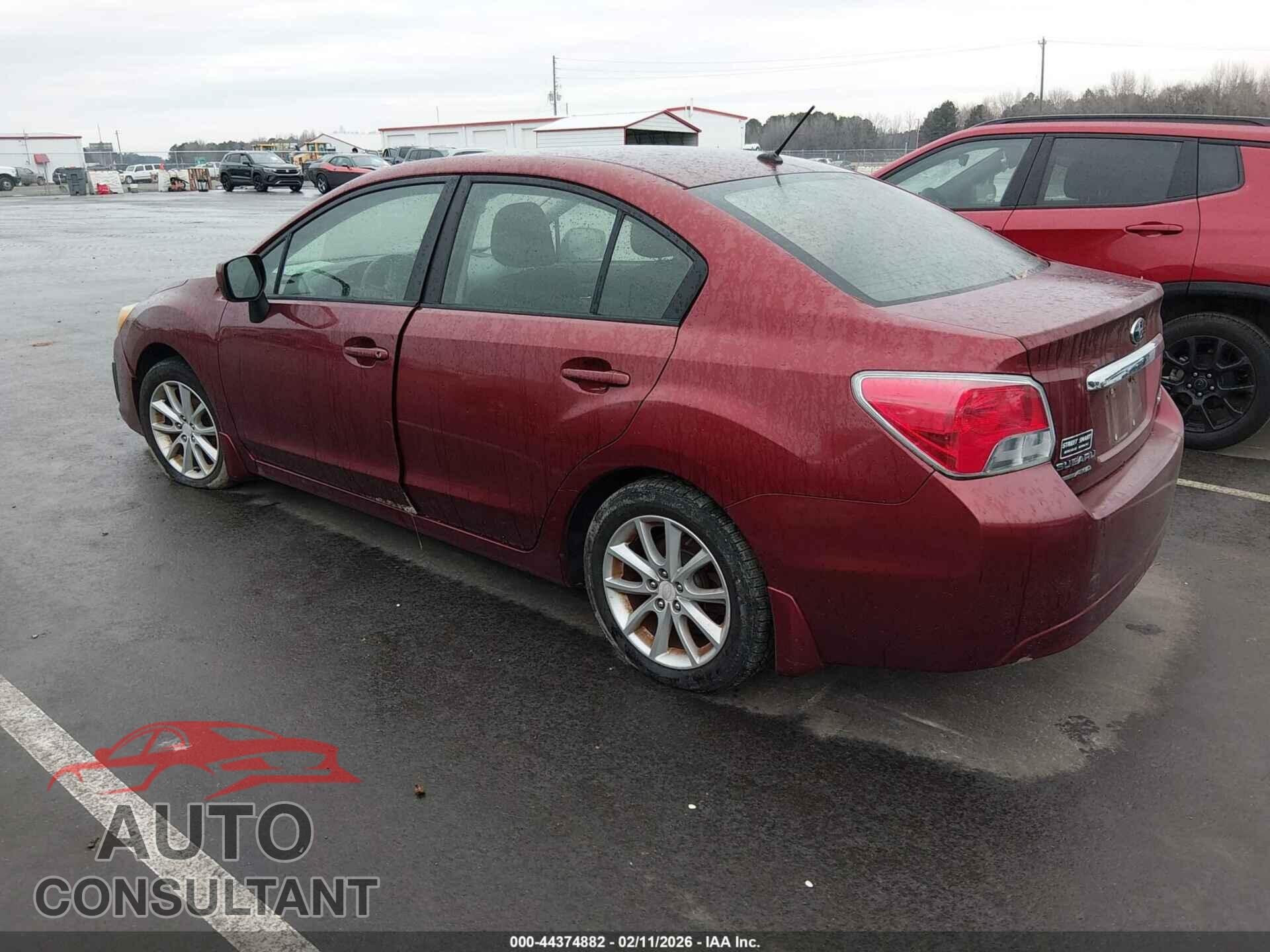SUBARU IMPREZA 2012 - JF1GJAC69CH014718