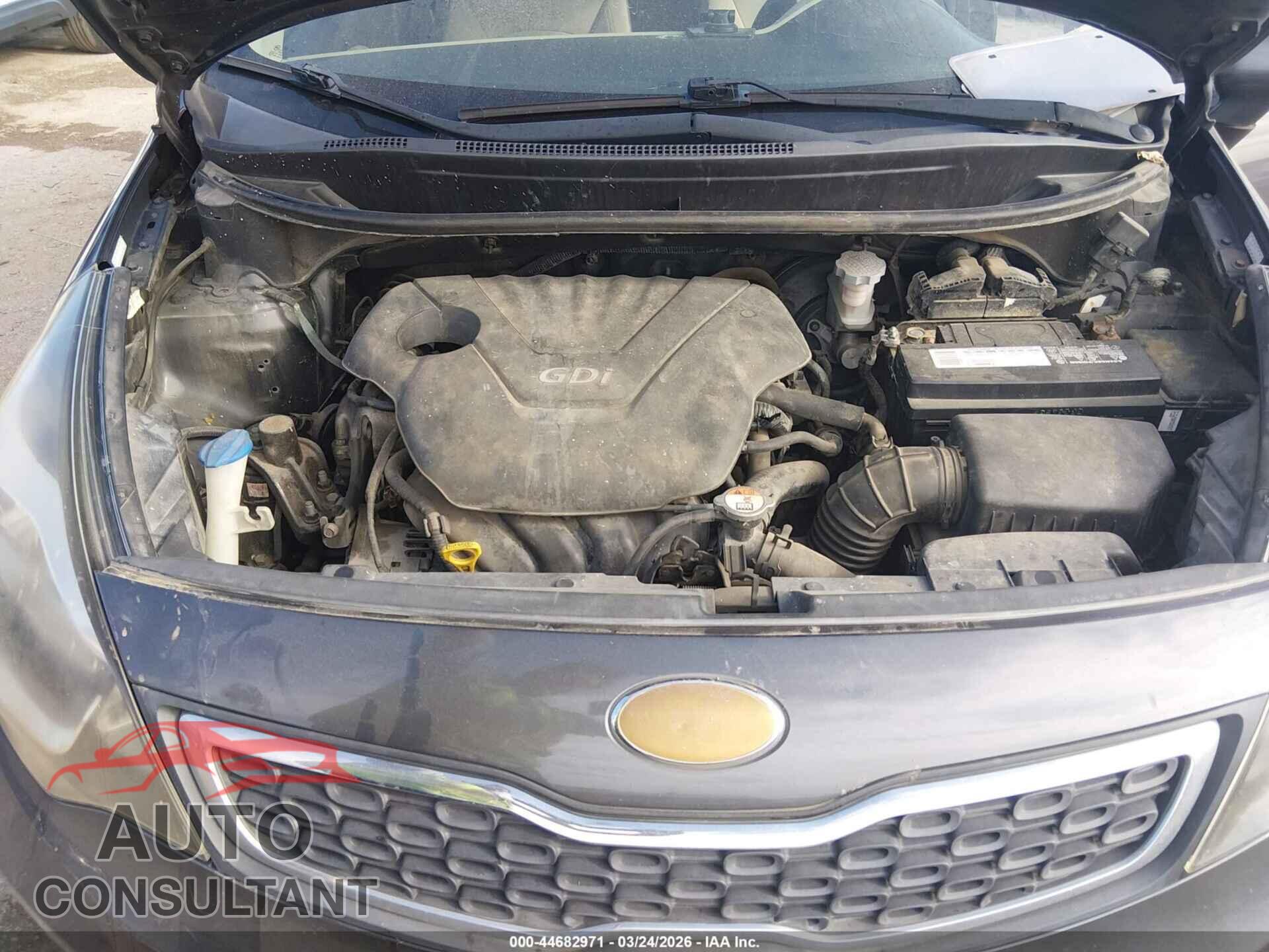 KIA RIO 2013 - KNADN4A31D6247059