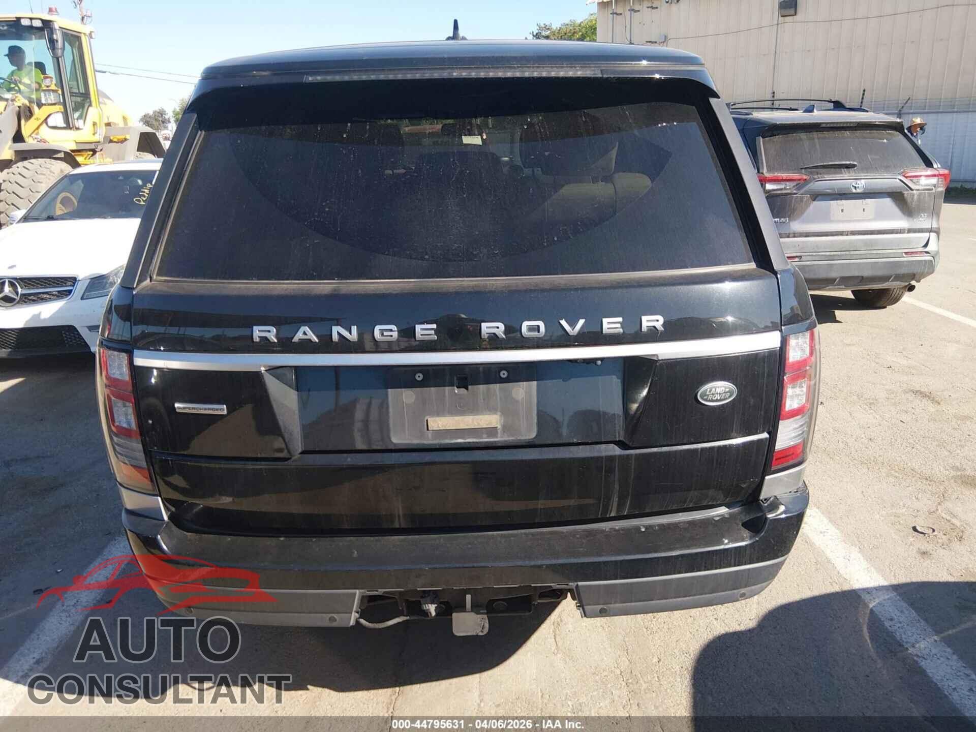 LAND ROVER RANGE ROVER 2016 - SALGS3EF9GA307946