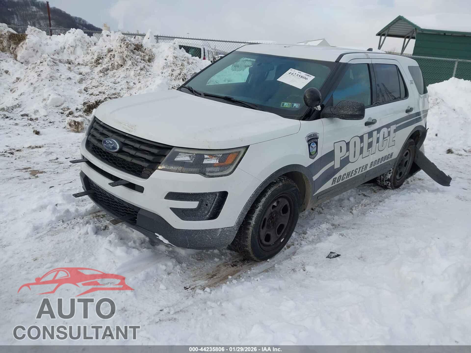 FORD POLICE INTERCEPTOR UTILITY 2018 - 1FM5K8AR4JGB13143