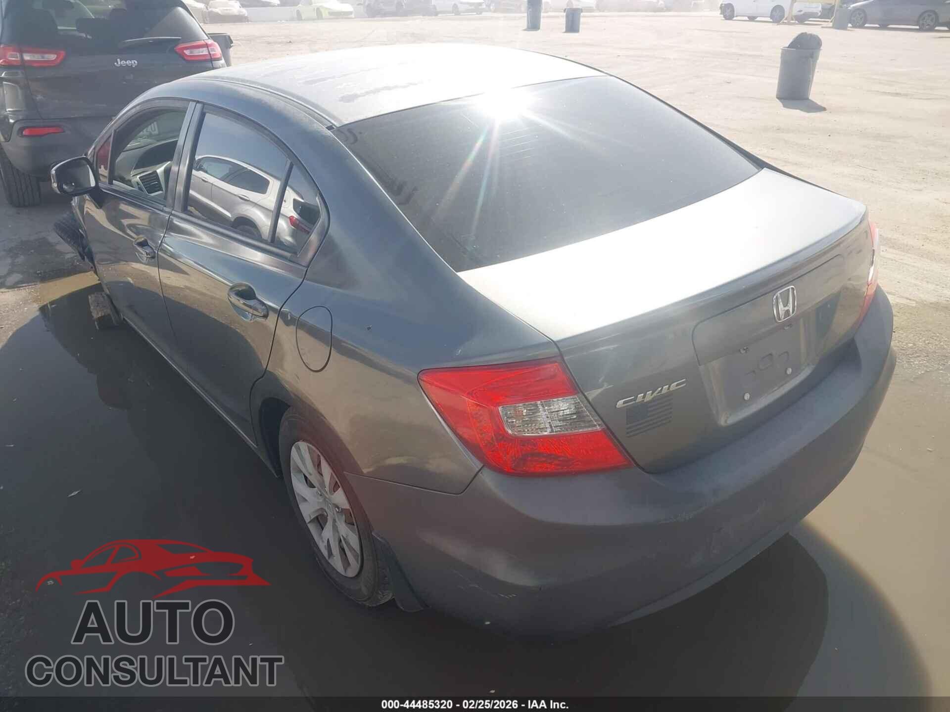 HONDA CIVIC 2012 - 19XFB2F50CE300992