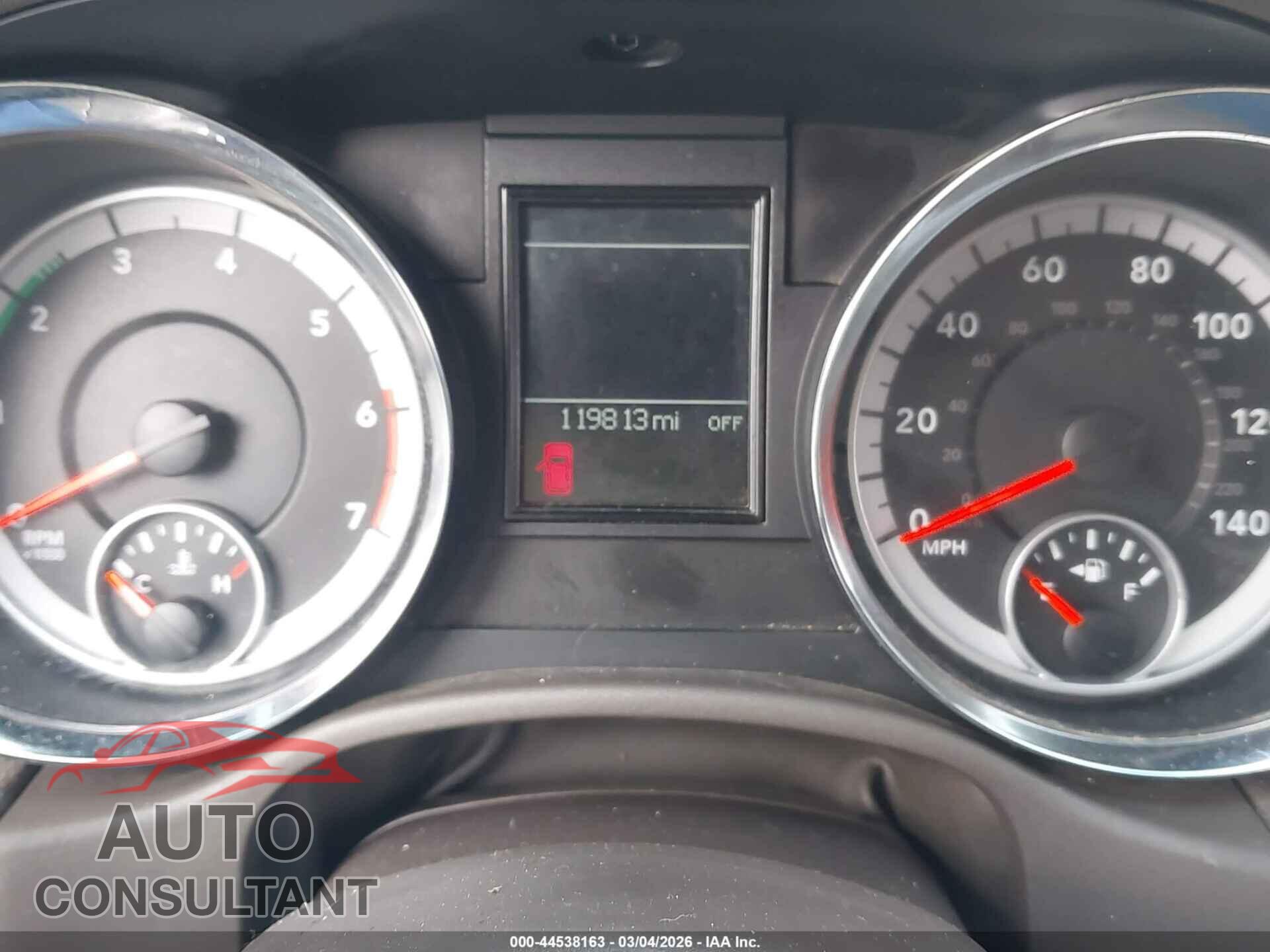 DODGE DURANGO 2012 - 1C4SDHDTXCC260120