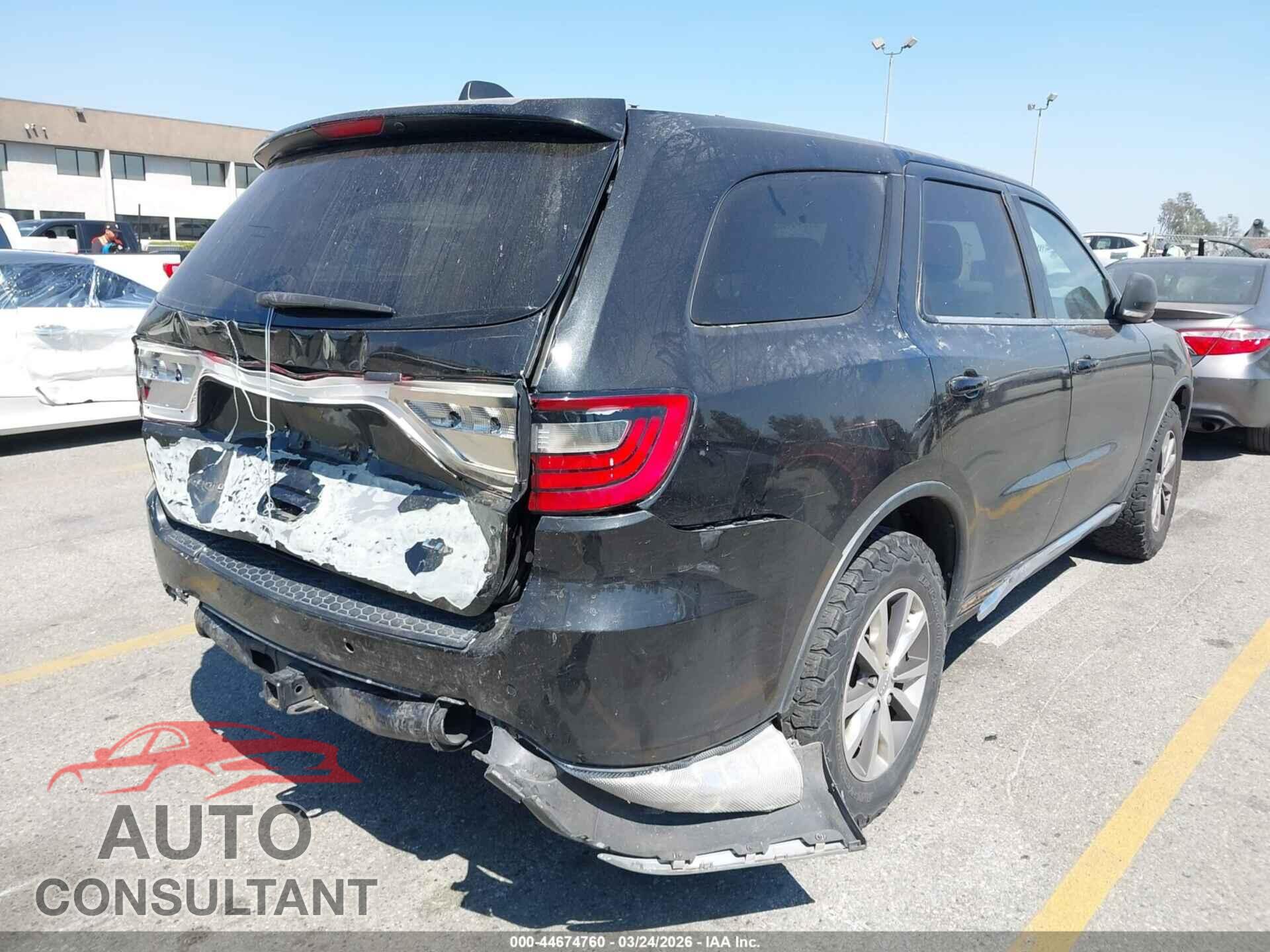 DODGE DURANGO 2016 - 1C4RDJDG1GC362243