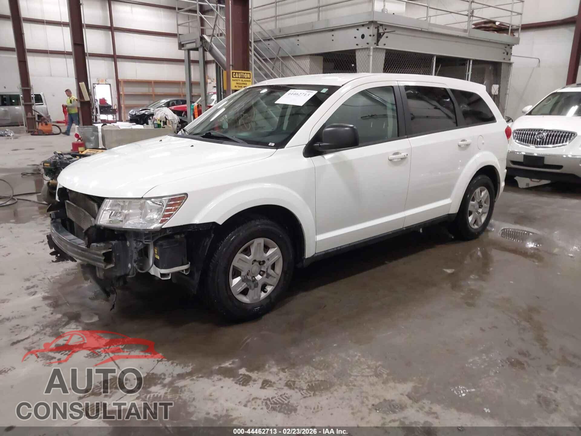 DODGE JOURNEY 2012 - 3C4PDCAB2CT164443