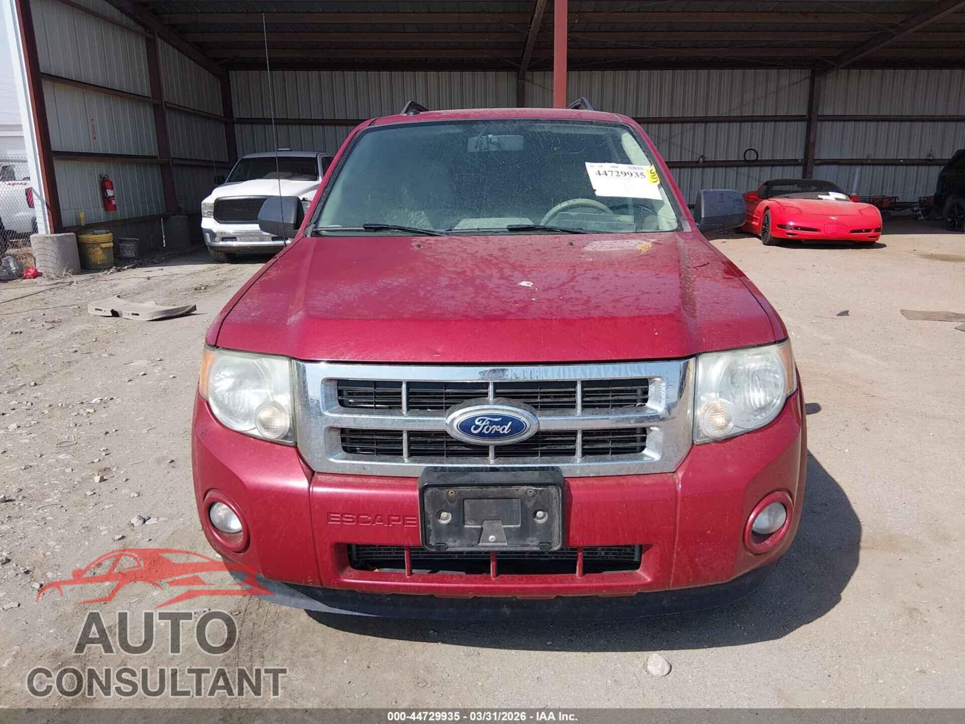 FORD ESCAPE 2010 - 1FMCU0D75AKD45650