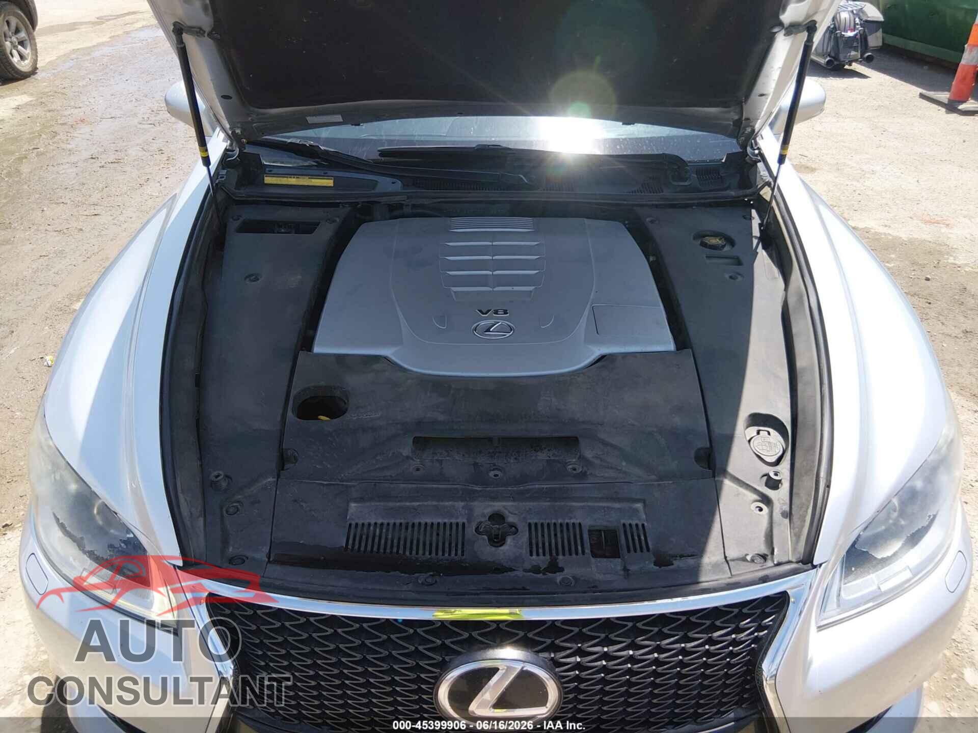 LEXUS LS 460 2013 - JTHBL5EF0D5118230
