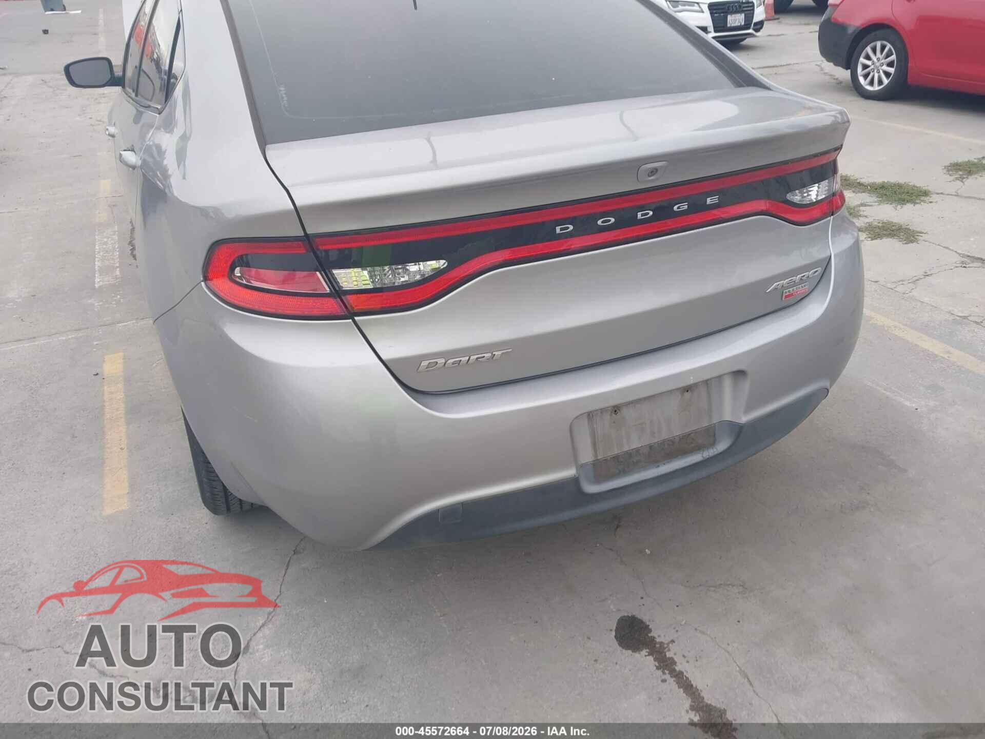DODGE DART 2015 - 1C3CDFDH2FD181418