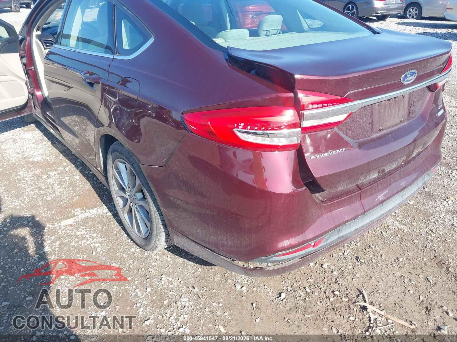 FORD FUSION 2017 - 3FA6P0HD7HR137080