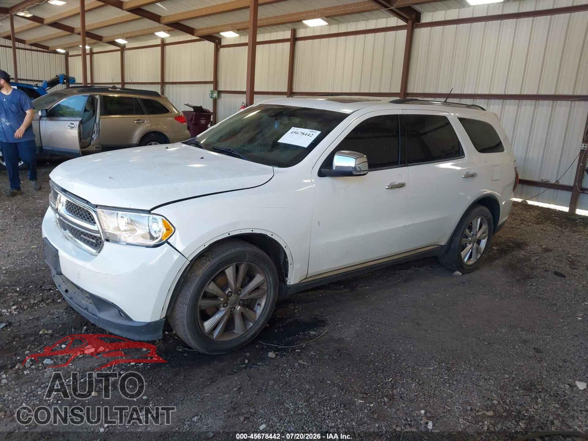 DODGE DURANGO 2011 - 1D4RD4GG2BC598490