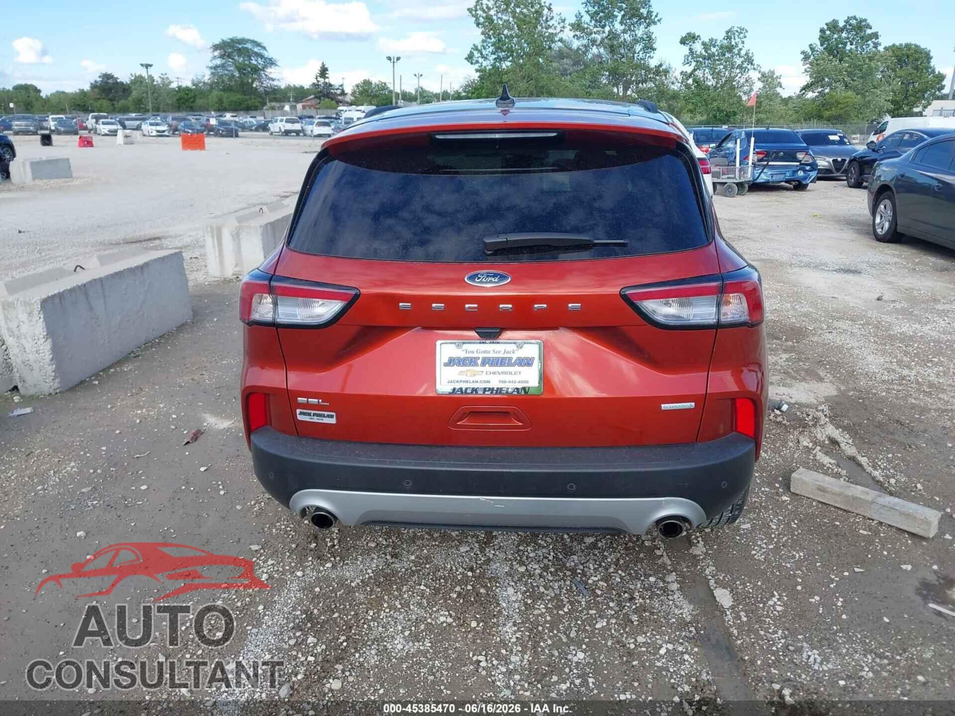 FORD ESCAPE 2020 - 1FMCU0H6XLUA25751
