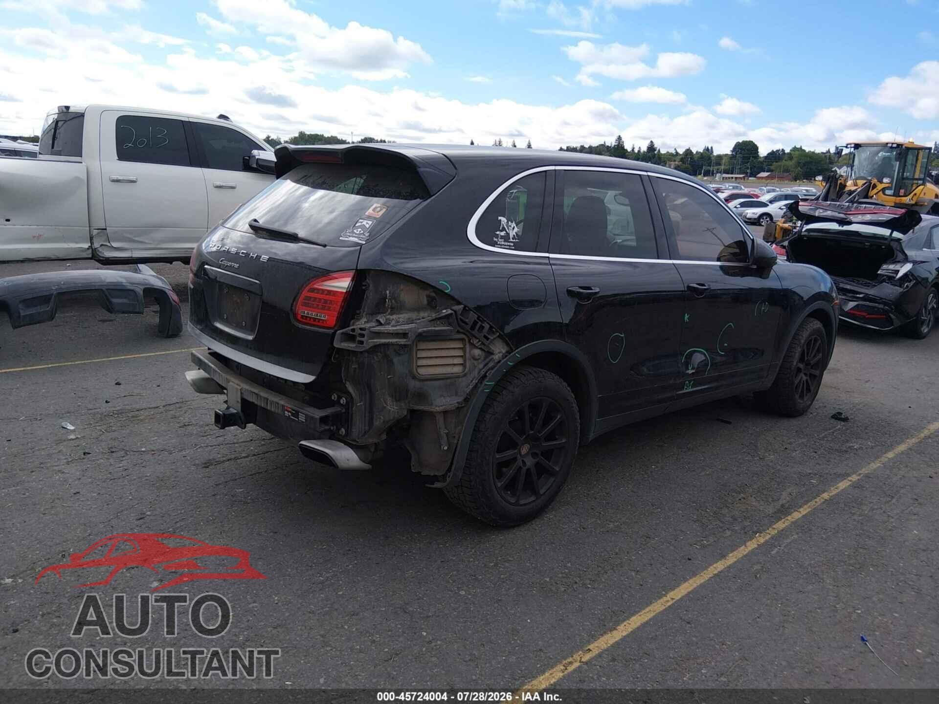 PORSCHE CAYENNE 2012 - WP1AA2A23CLA09693