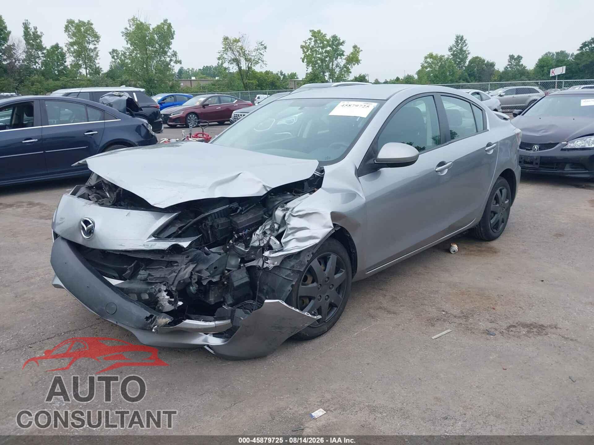 MAZDA MAZDA3 2013 - JM1BL1U71D1830659