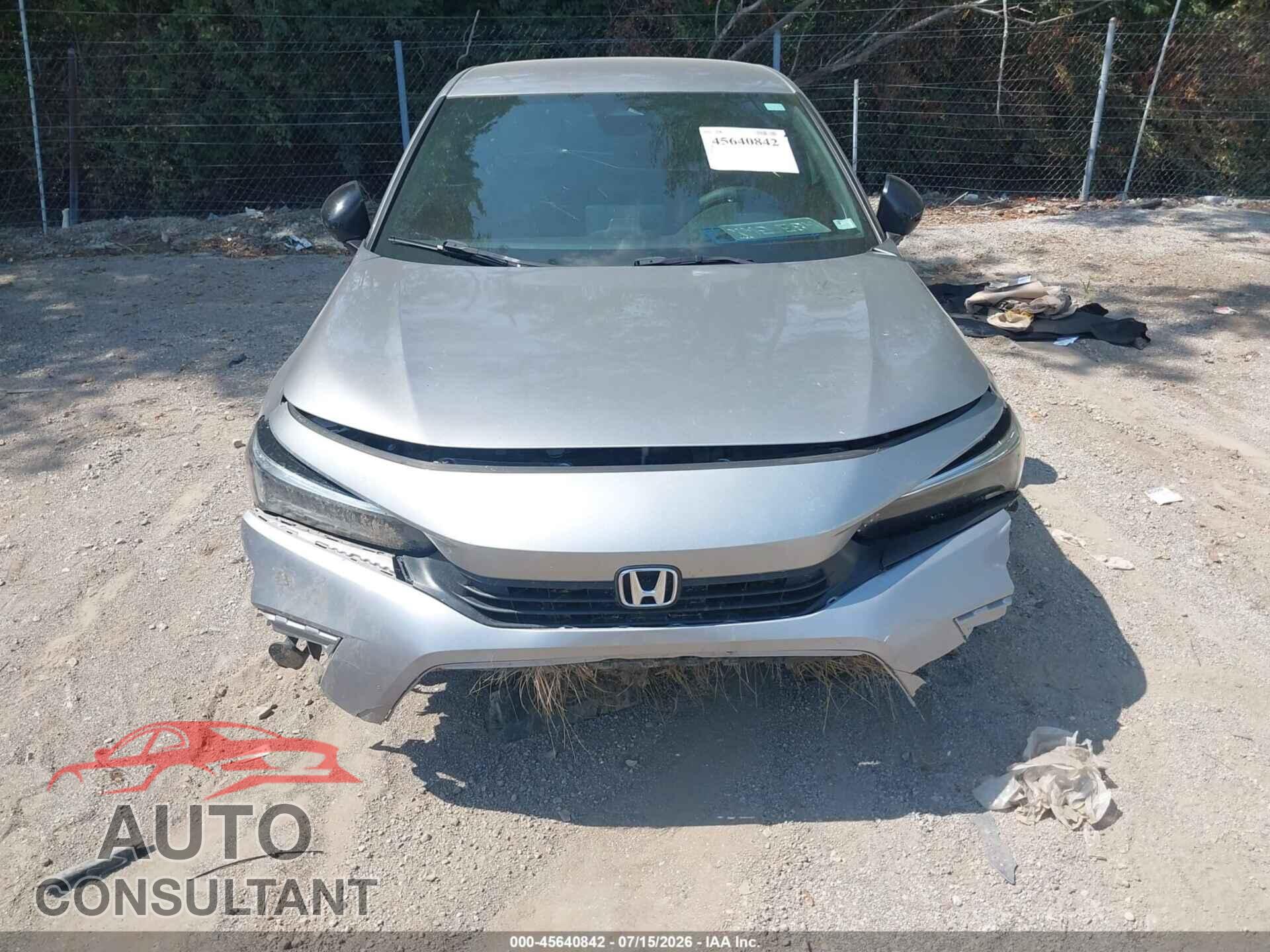 HONDA CIVIC 2023 - 2HGFE2F58PH527608