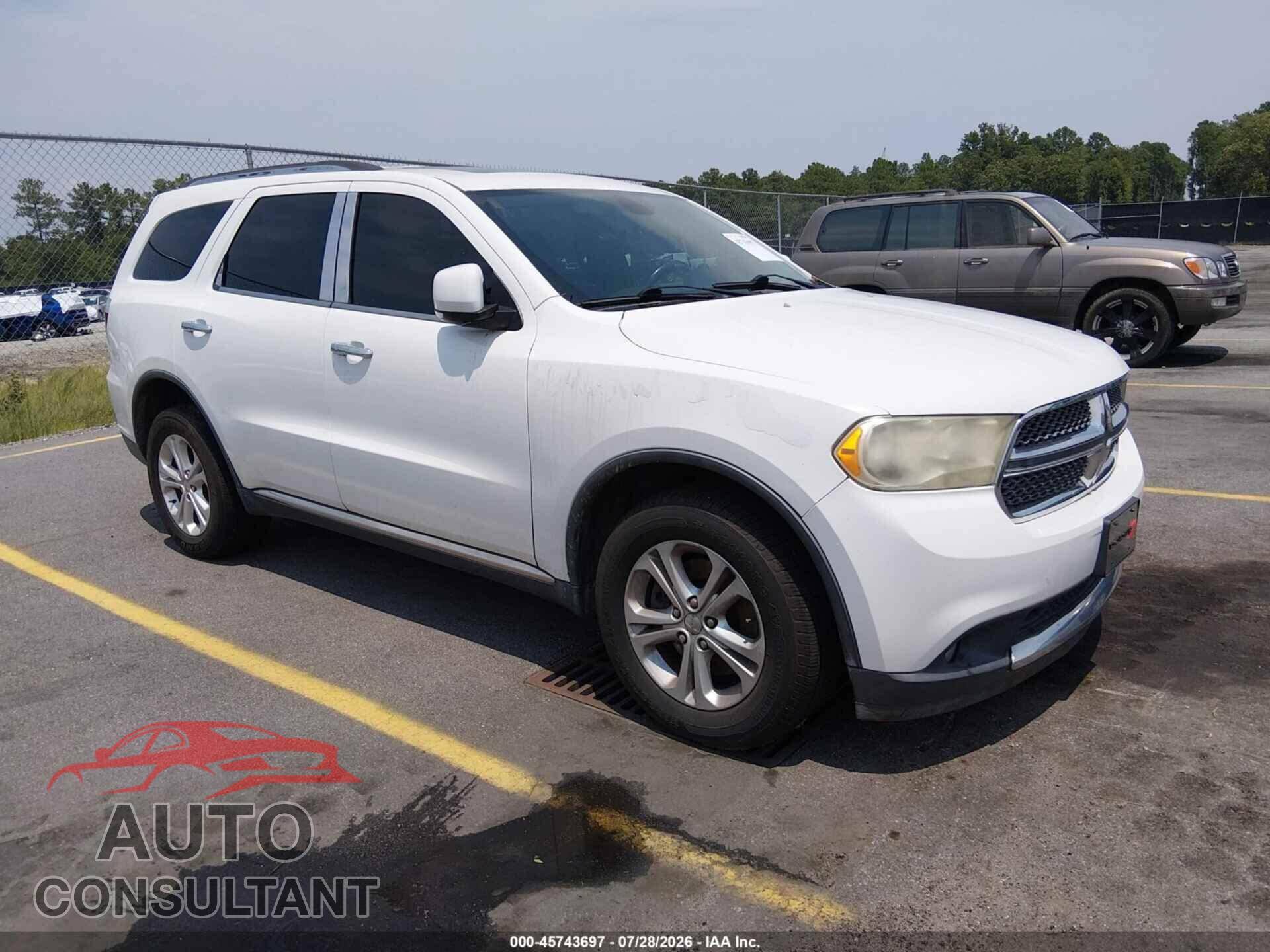 DODGE DURANGO 2013 - 1C4SDJDT7DC659026