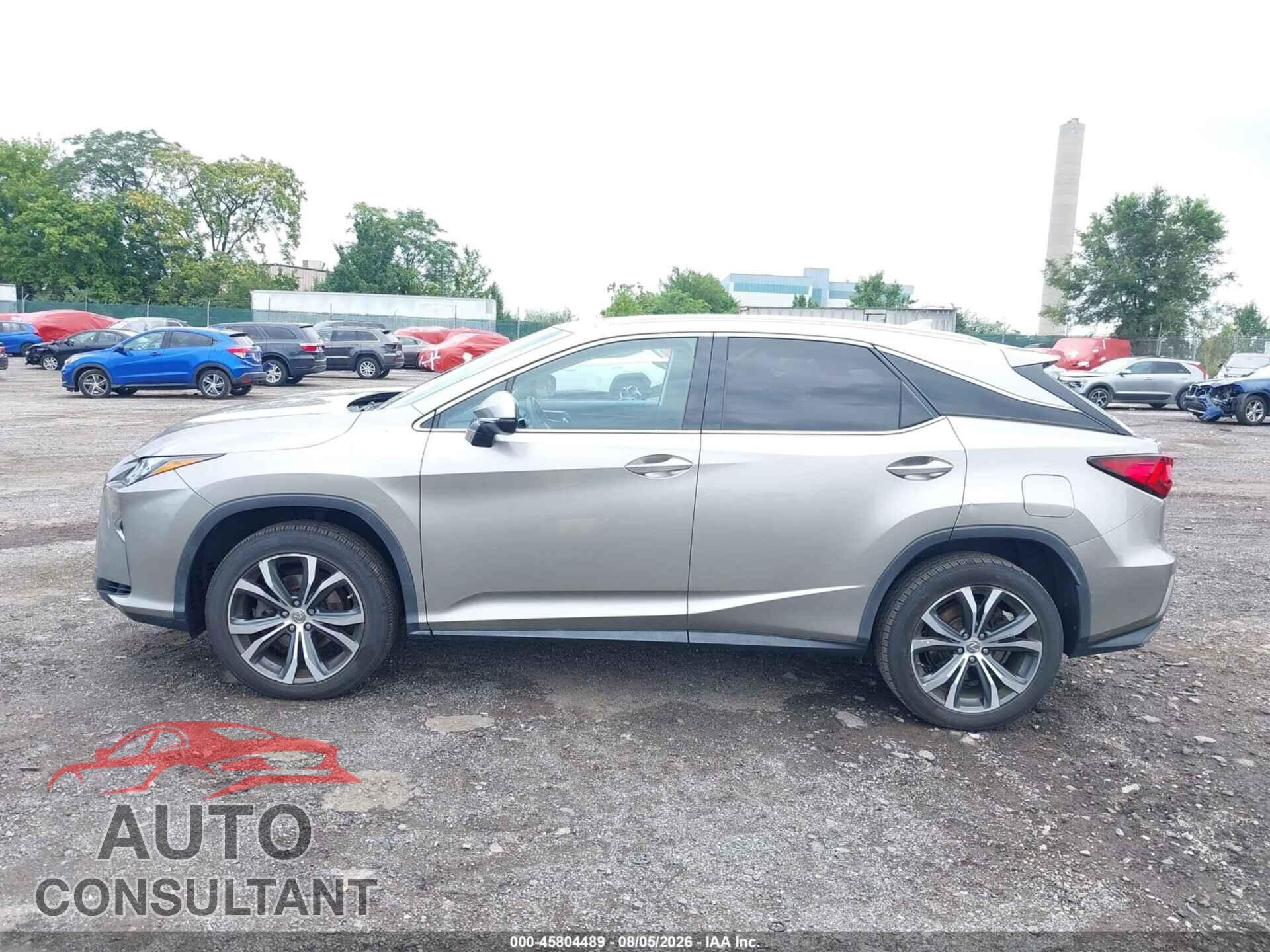 LEXUS RX 2017 - 2T2BZMCA5HC125504